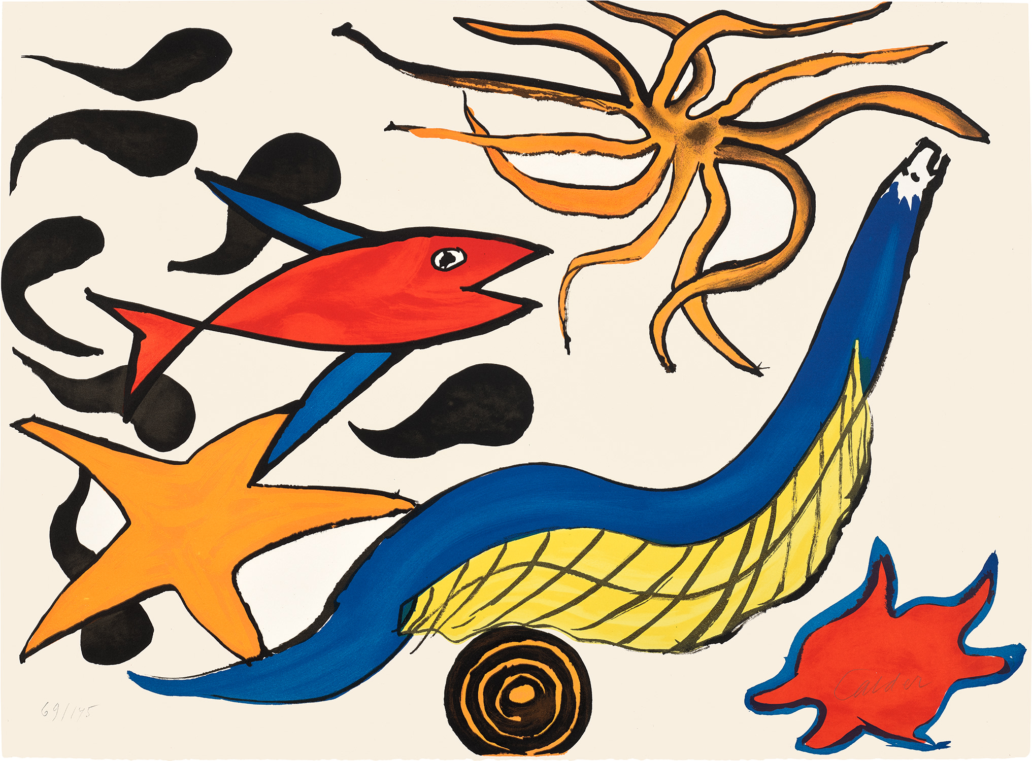 Alexander Calder — Star, from Our Finished Revolution