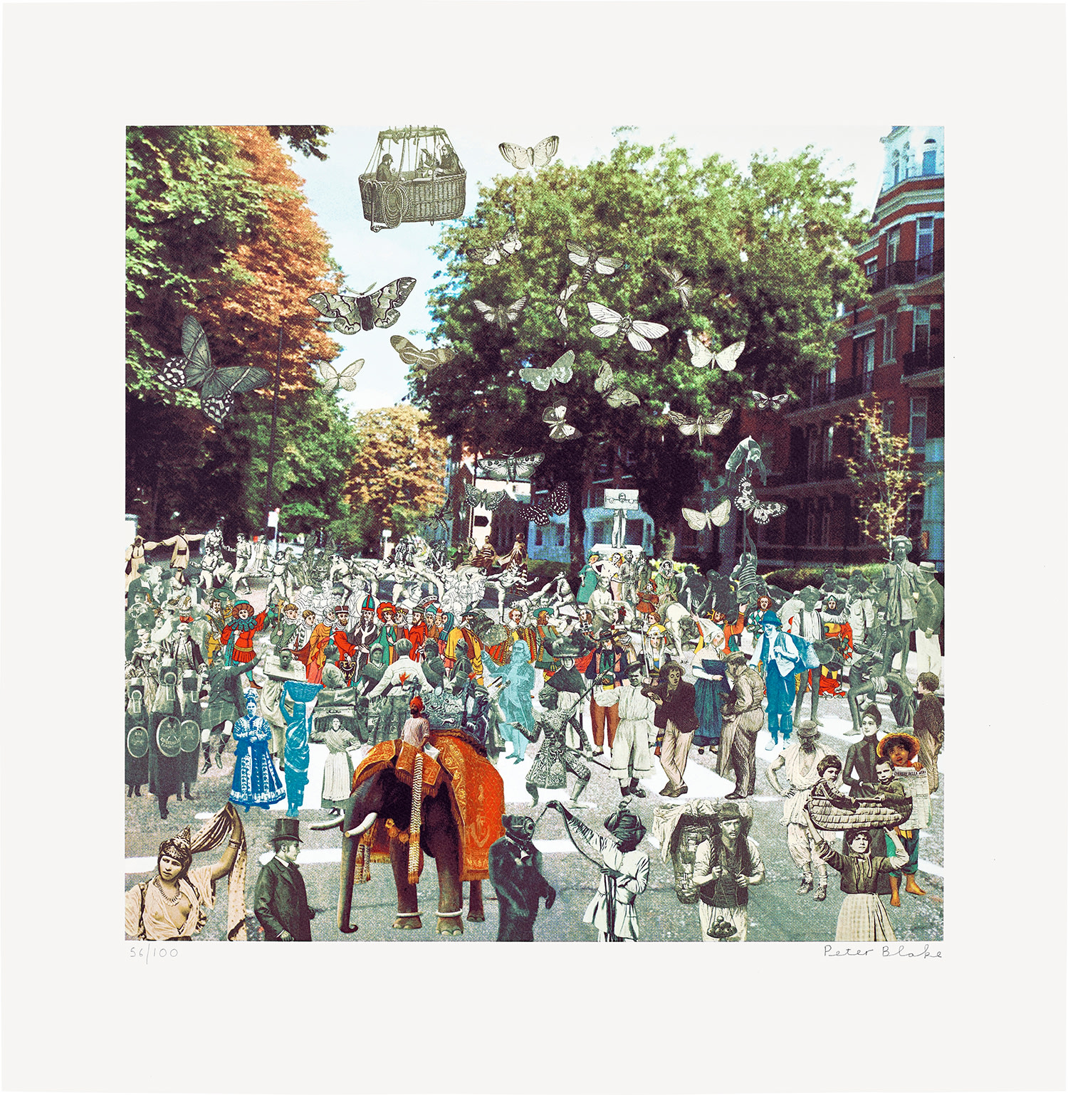 Peter Blake — Abbey Road Parade, from The London Suite