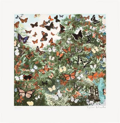 Hyde Park - Positively the Last Appearance of the Butterfly Man, from The London Suite