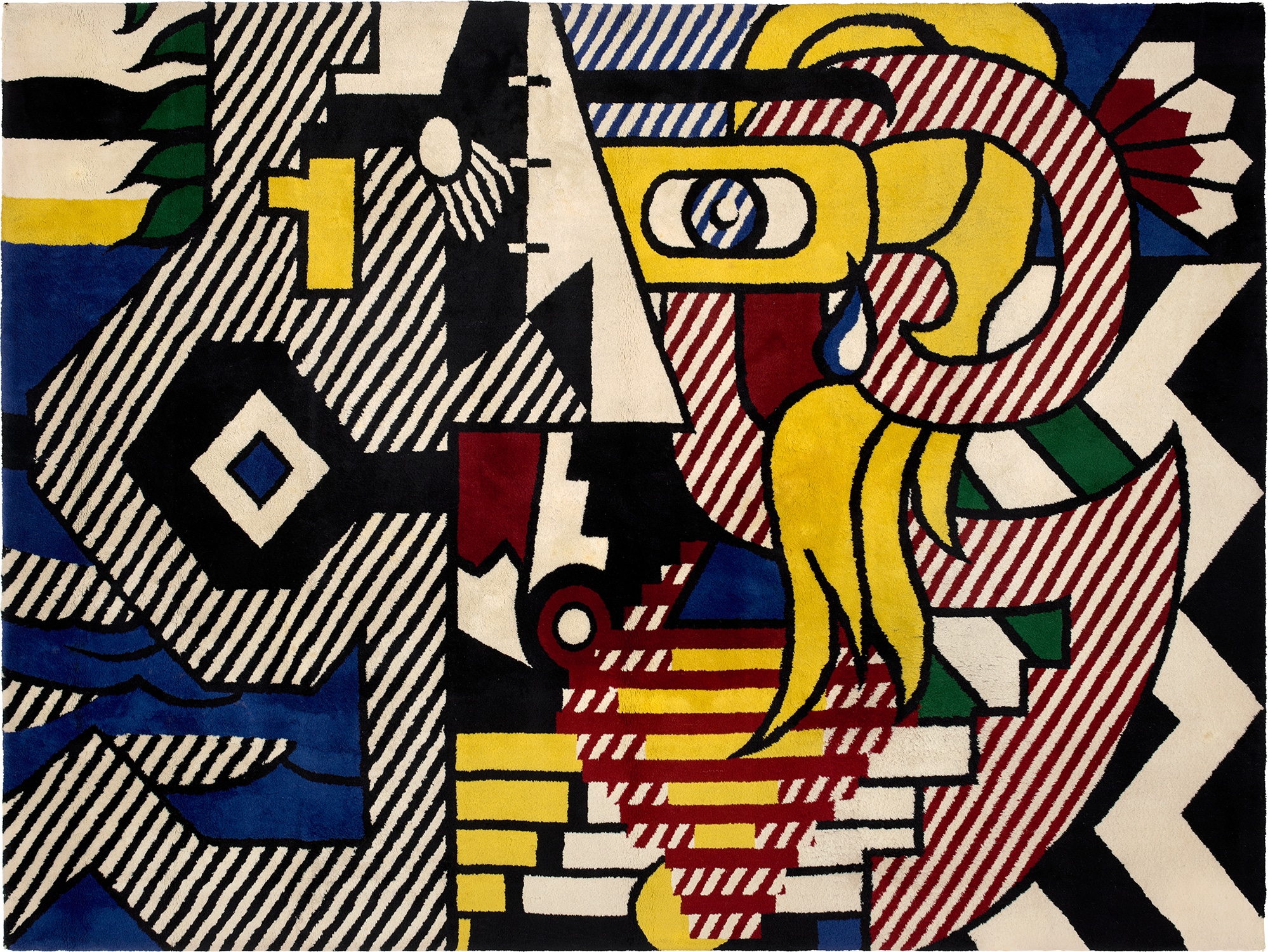 Roy Lichtenstein — Amerind Landscape (RLCR 2869)