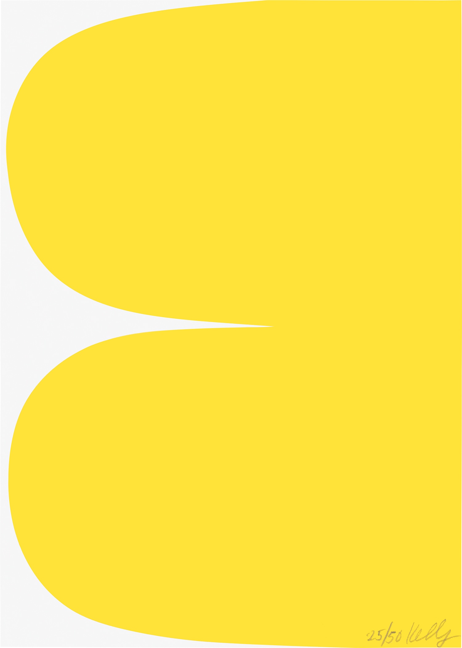 Ellsworth Kelly — Yellow Curves