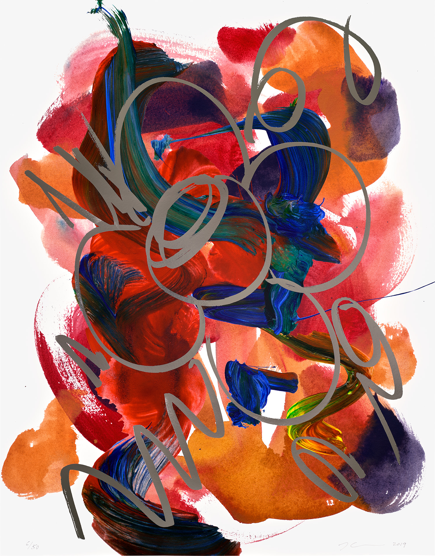 Jeff Koons — Flower Drawing