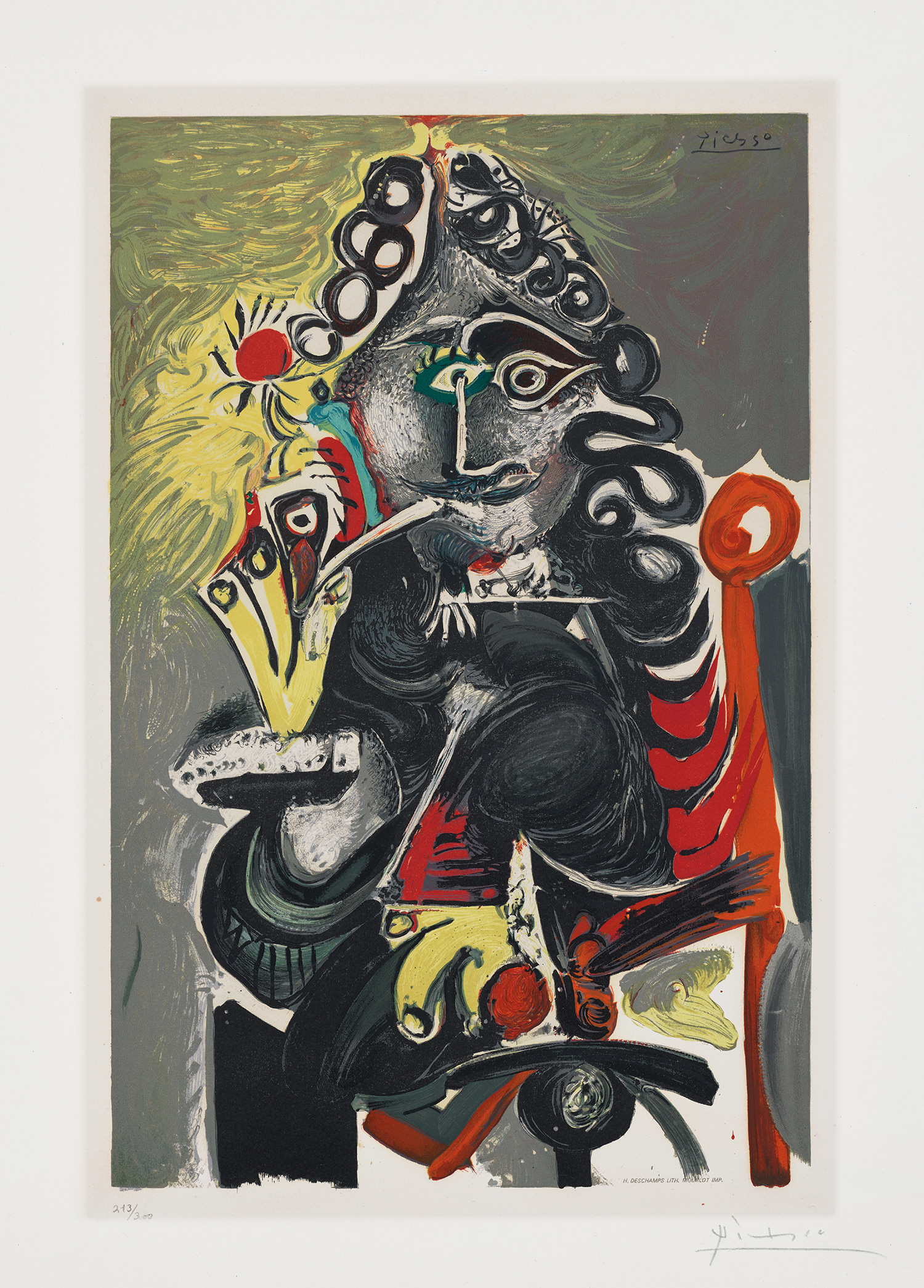 Pablo Picasso — Le Cavalier (The Rider)