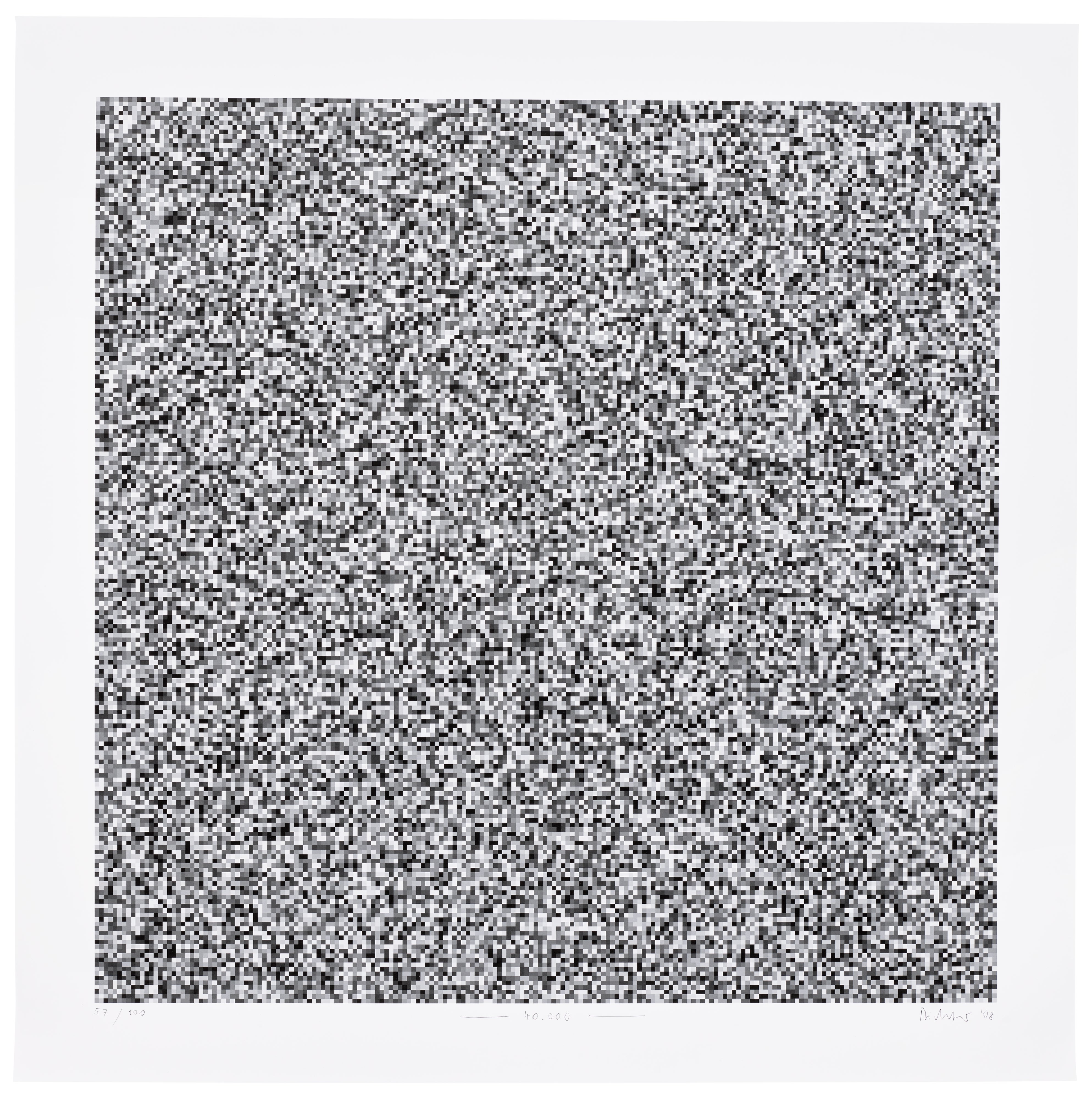 Gerhard Richter — 40.000 (40,000) (b. 134)