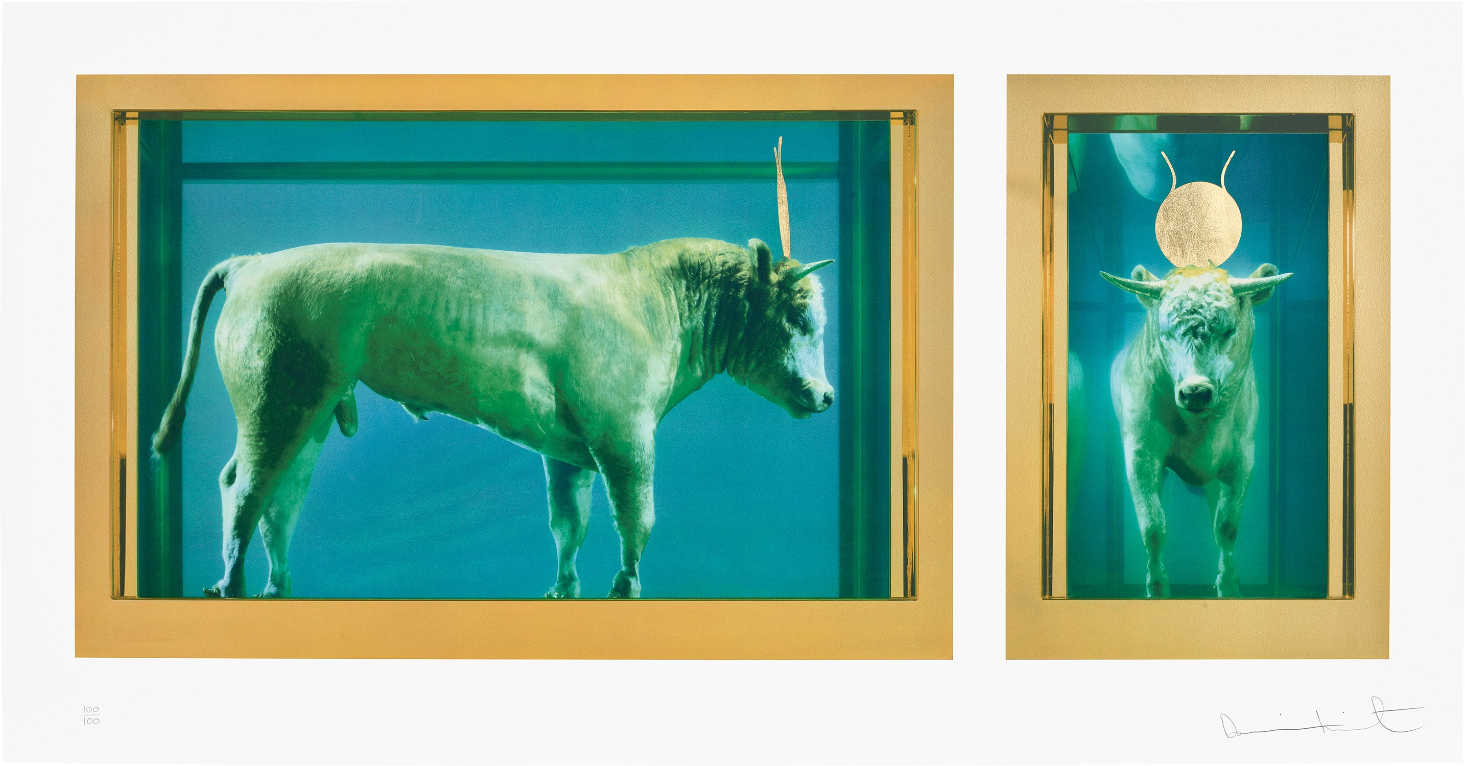 Damien Hirst — The Golden Calf