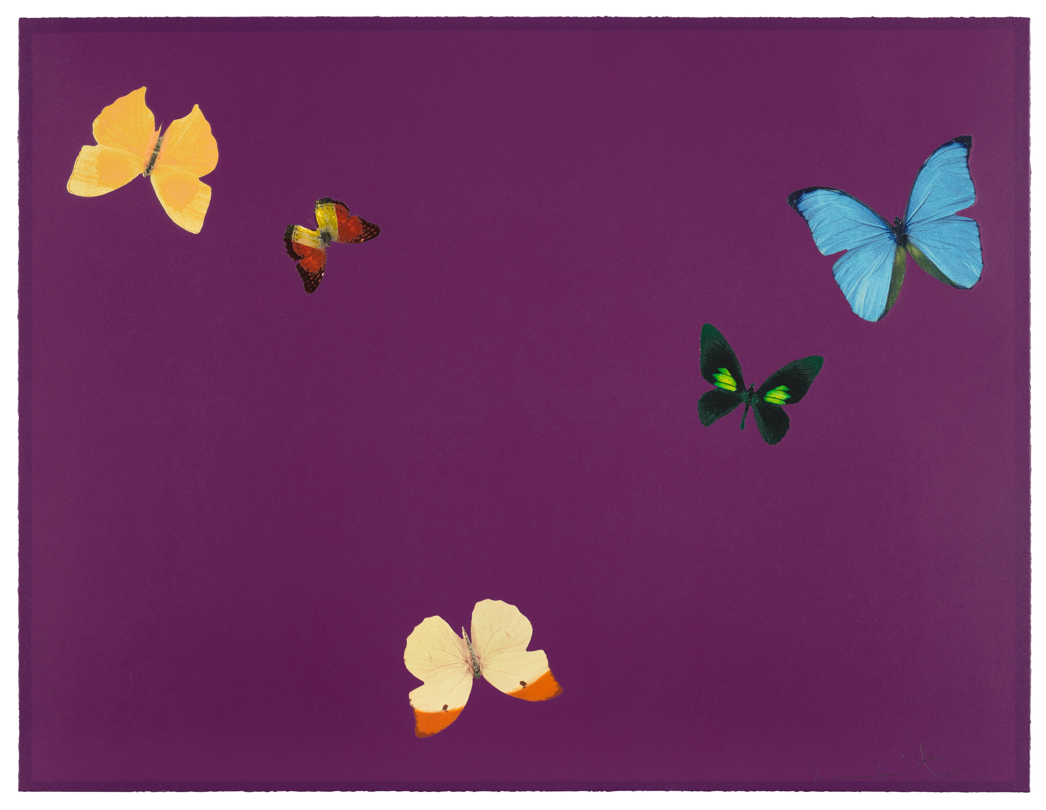 Damien Hirst — Be Thoughtful, from Lessons in Love