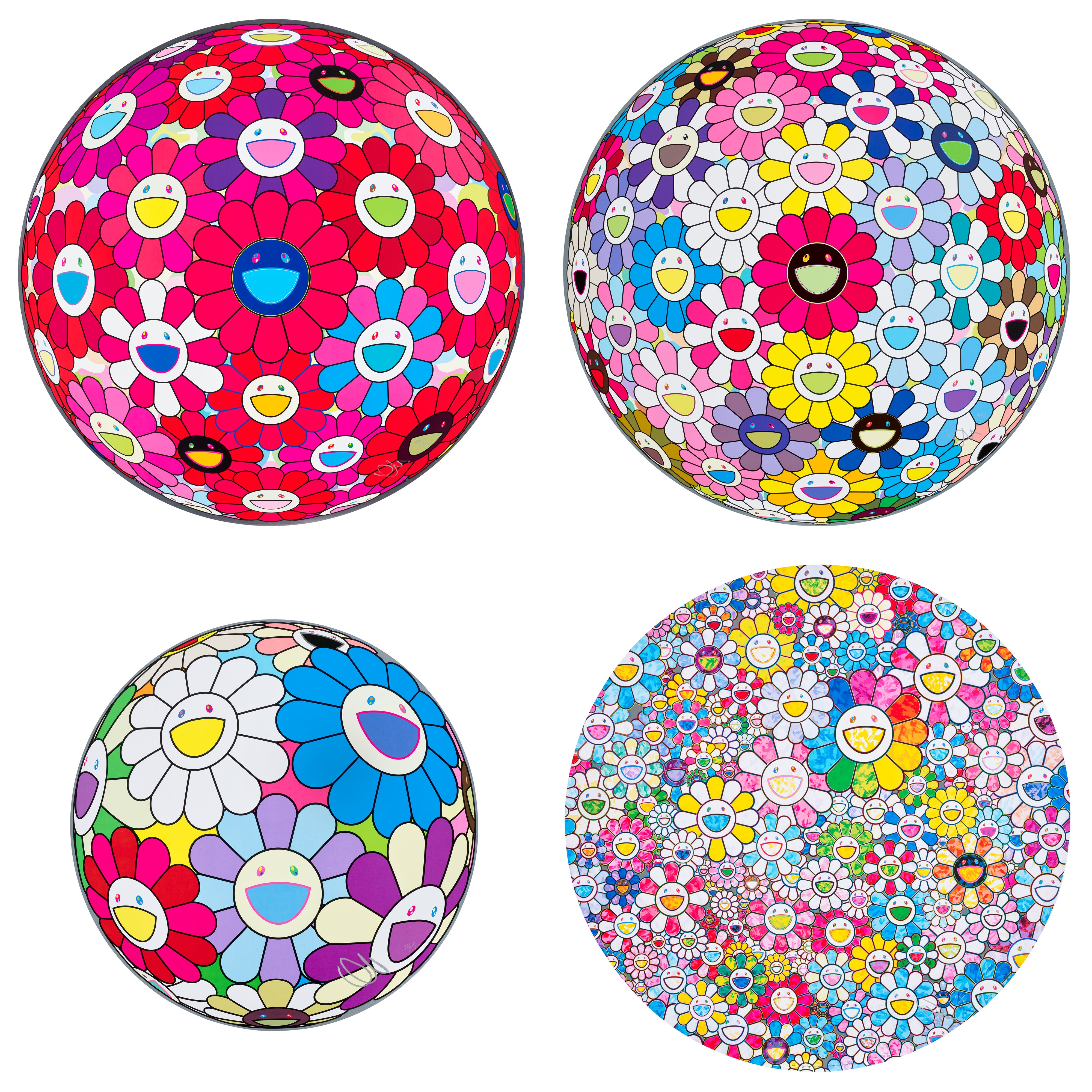 Takashi Murakami — Hey! You! Do You Feel What I Feel?; Space Show; etc.