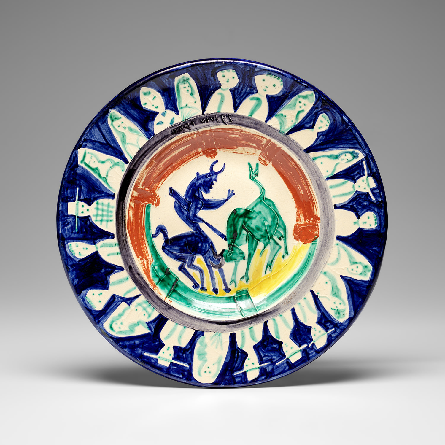 Pablo Picasso — Corrida aux personnages (Bullfight with Figures) (A.R. 104)