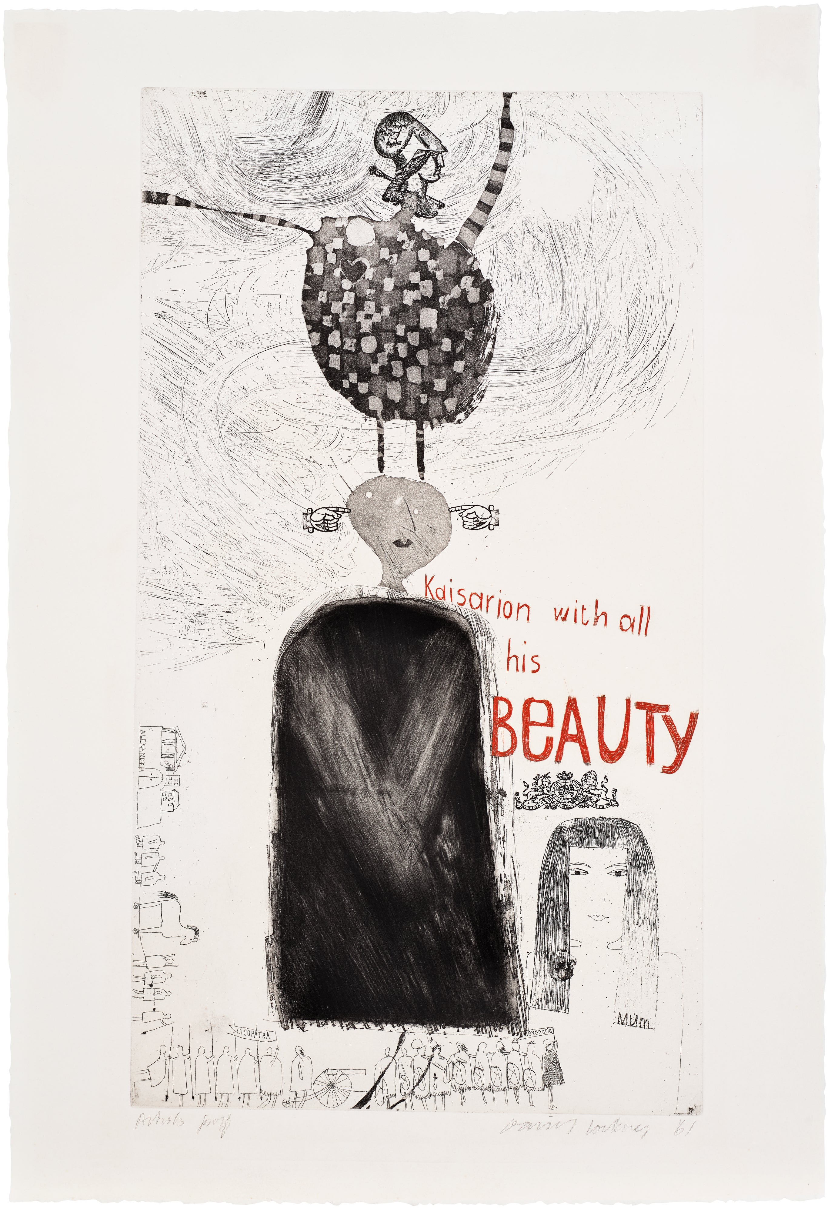 David Hockney — Kaisarion With All His Beauty (S.A.C. 8, M.C.A.T. 8)