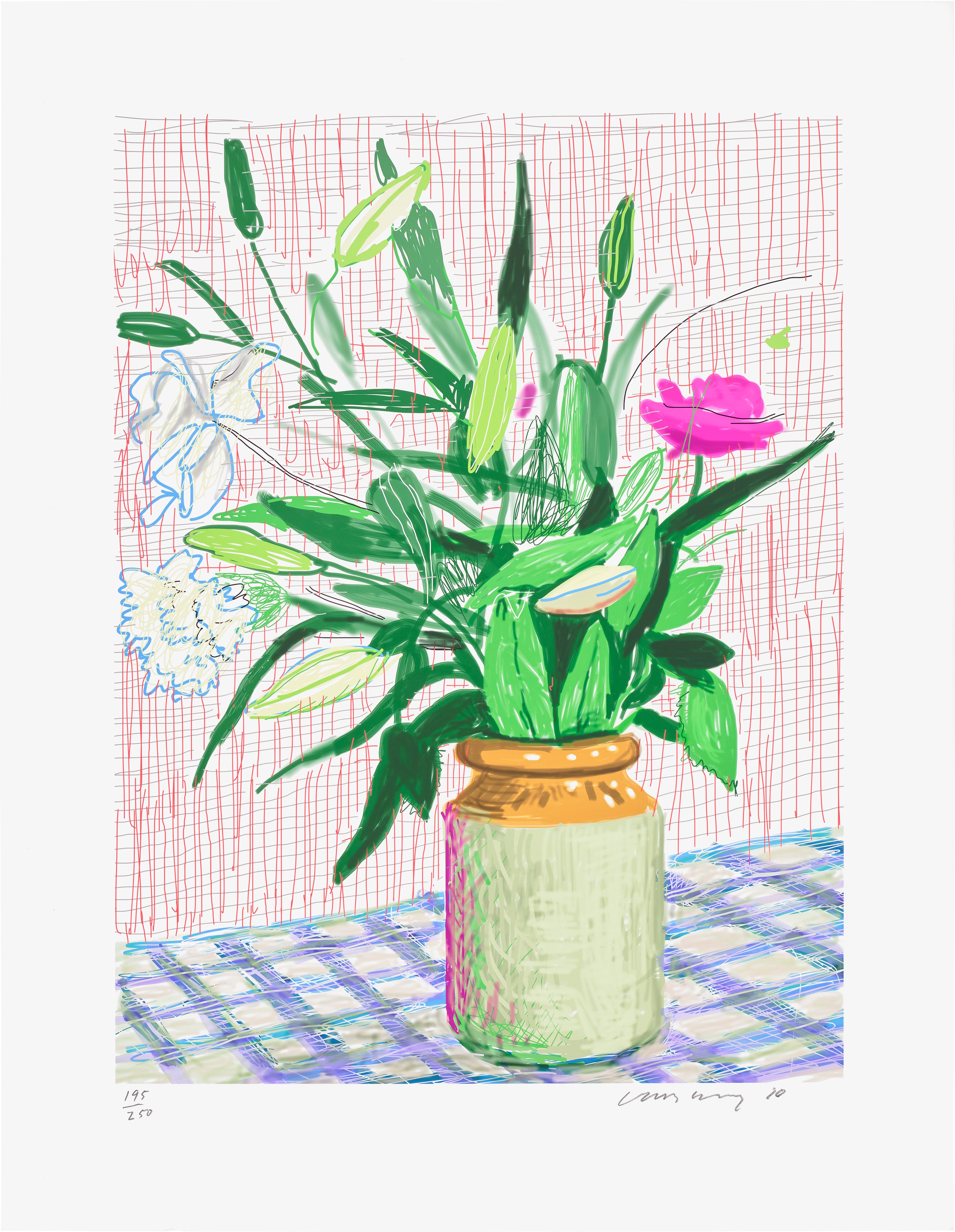 David Hockney — No. 516, 9th November 2010, from A Bigger Book: Art Edition D