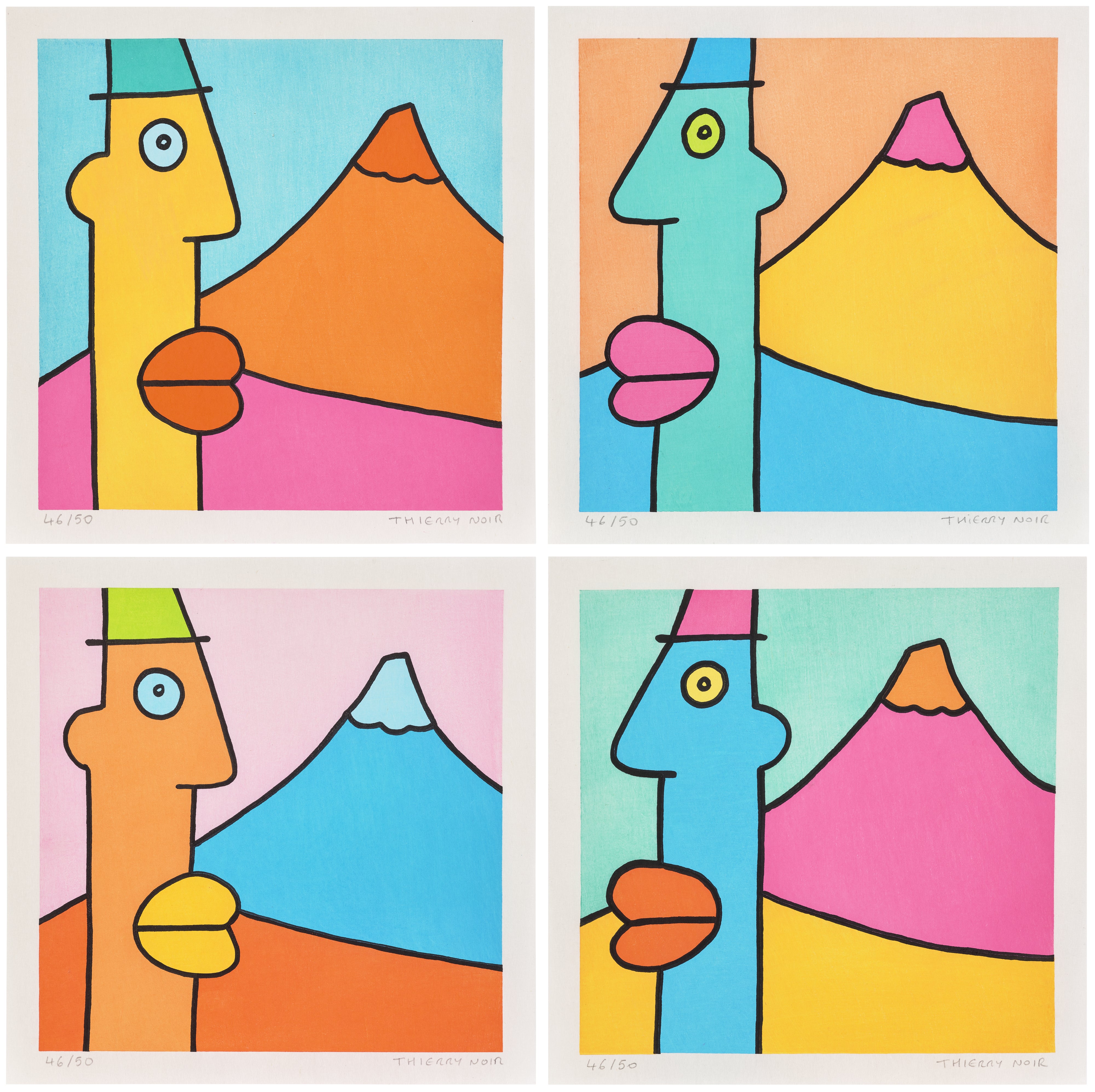 Thierry Noir — Mount Fuji