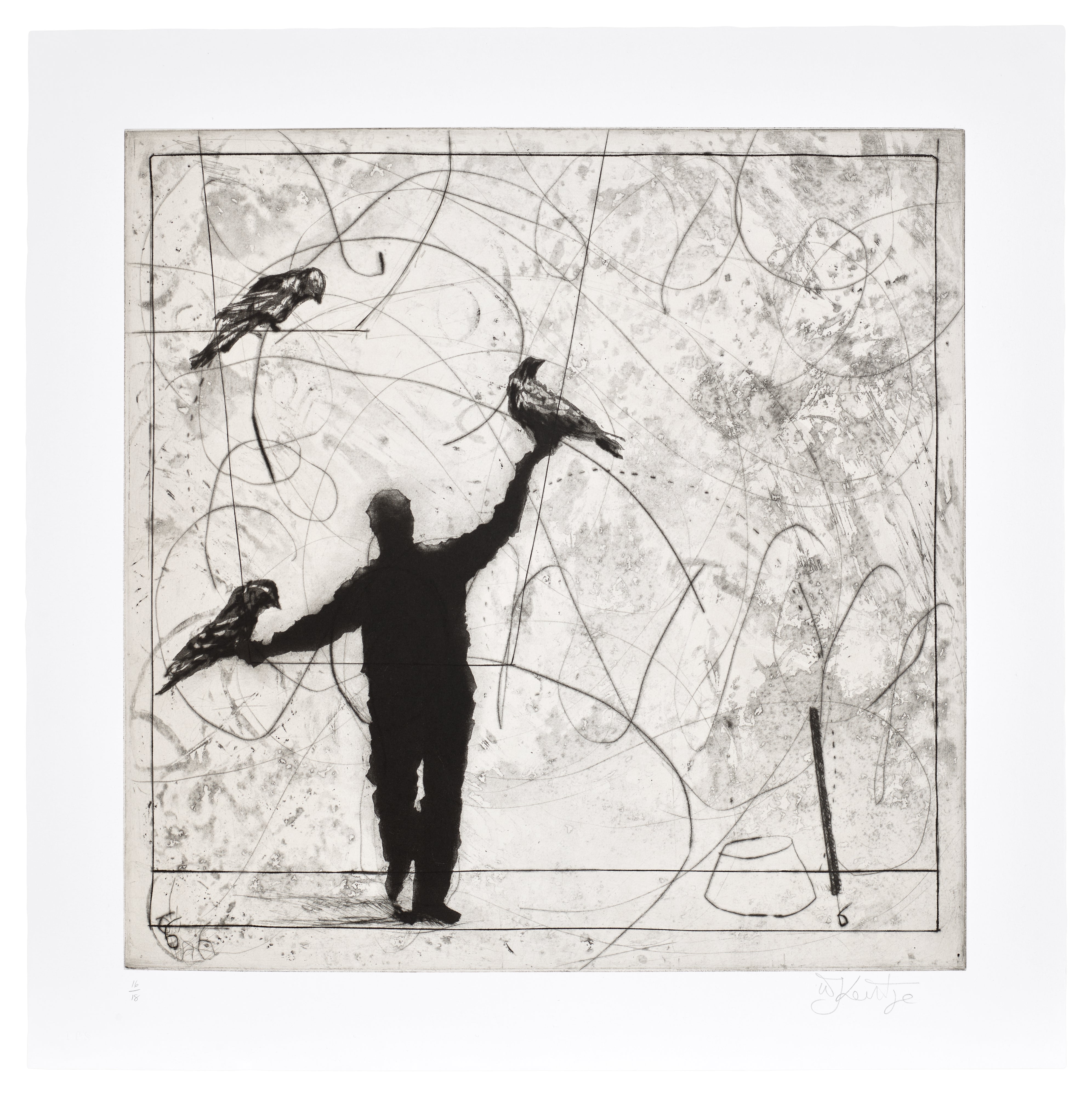 Bird Catching: one plate
