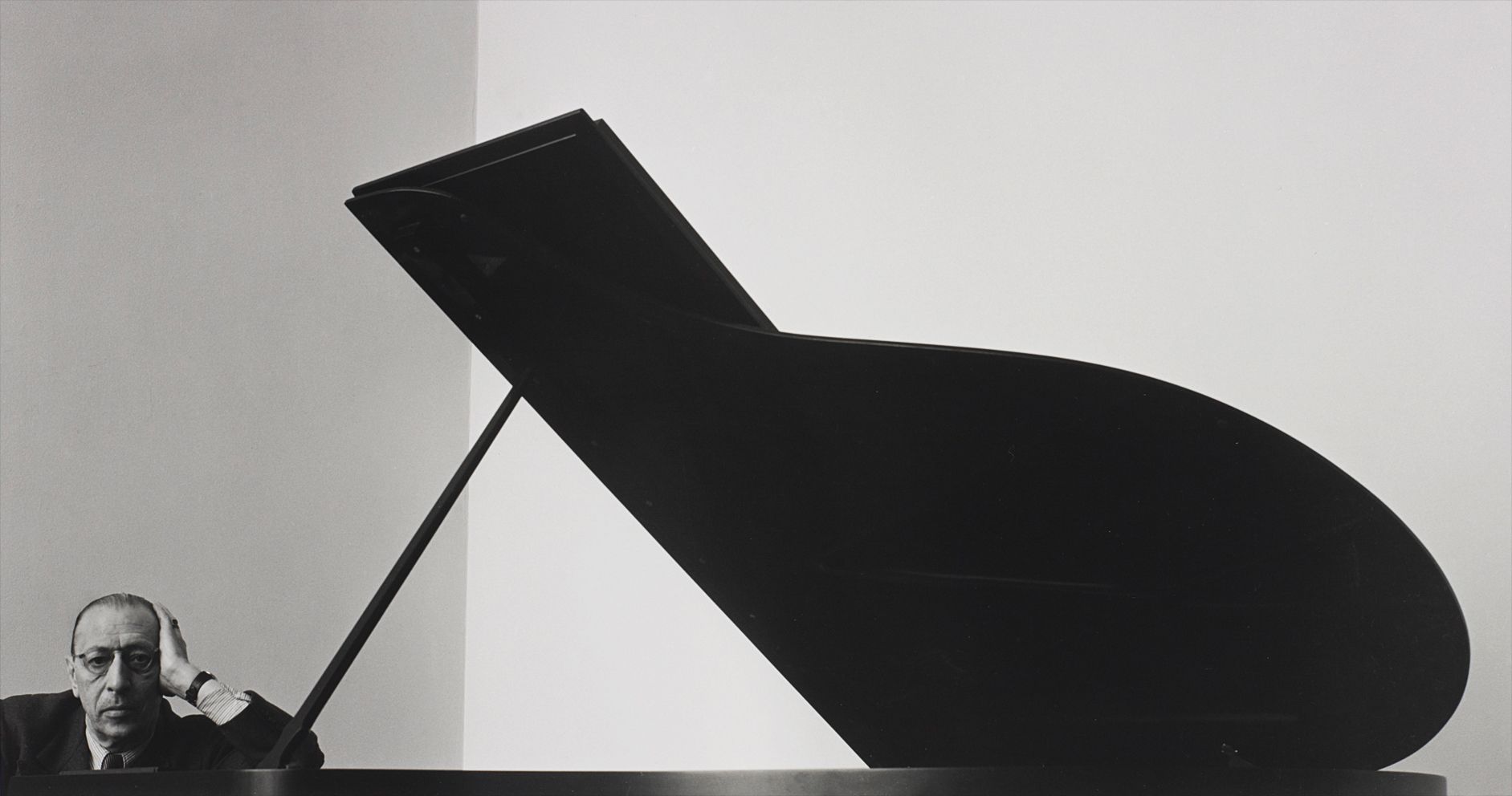 Arnold Newman — Igor Stravinsky, New York City