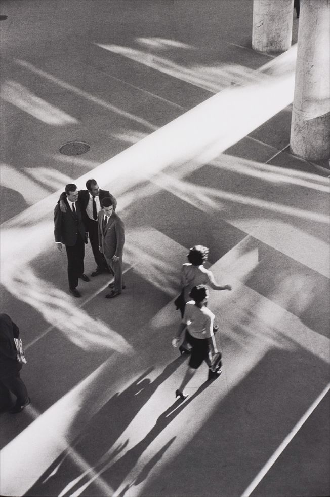 René Burri — In the Ministry of Health, Rio de Janeiro, Brazil