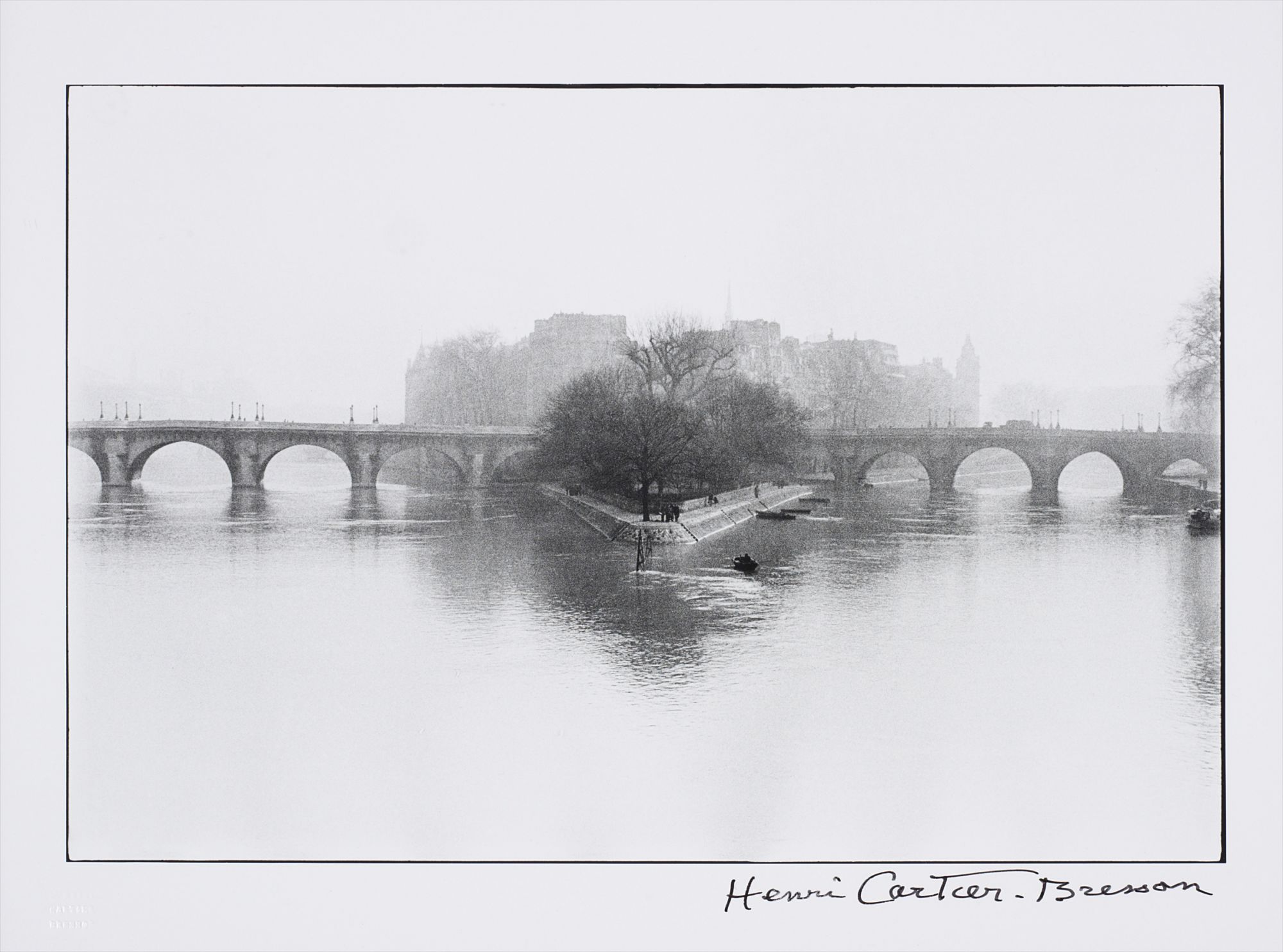 Henri Cartier-Bresson — Ile de la Cité, Paris