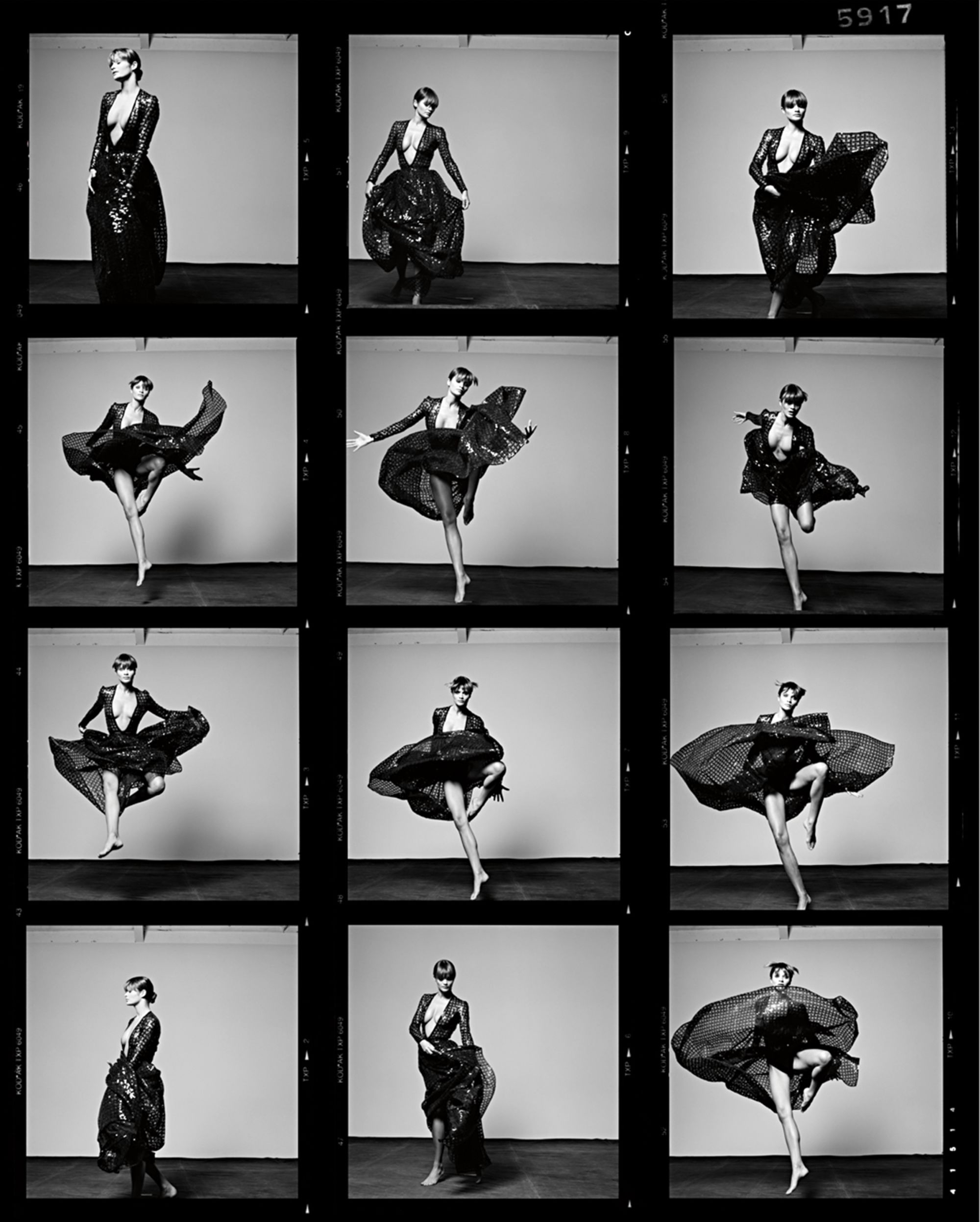 Helena Christensen VII (Contact Sheet)