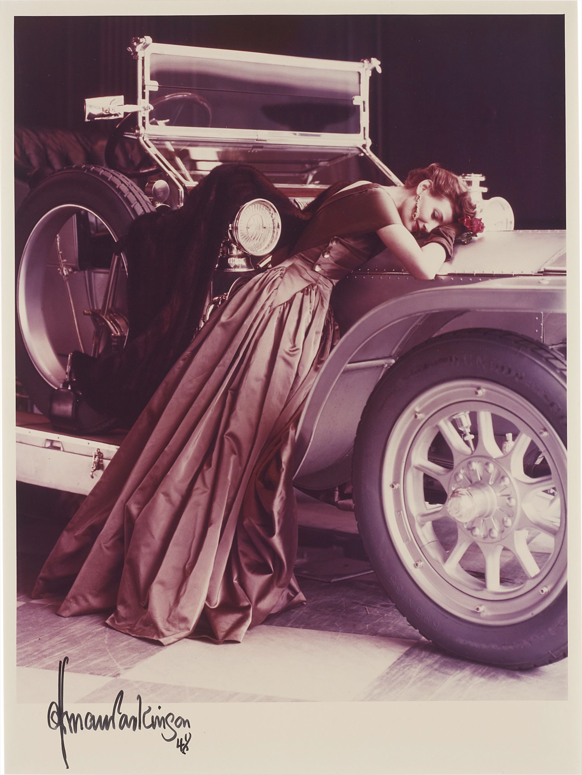 Wenda over the Rolls, Vogue, April