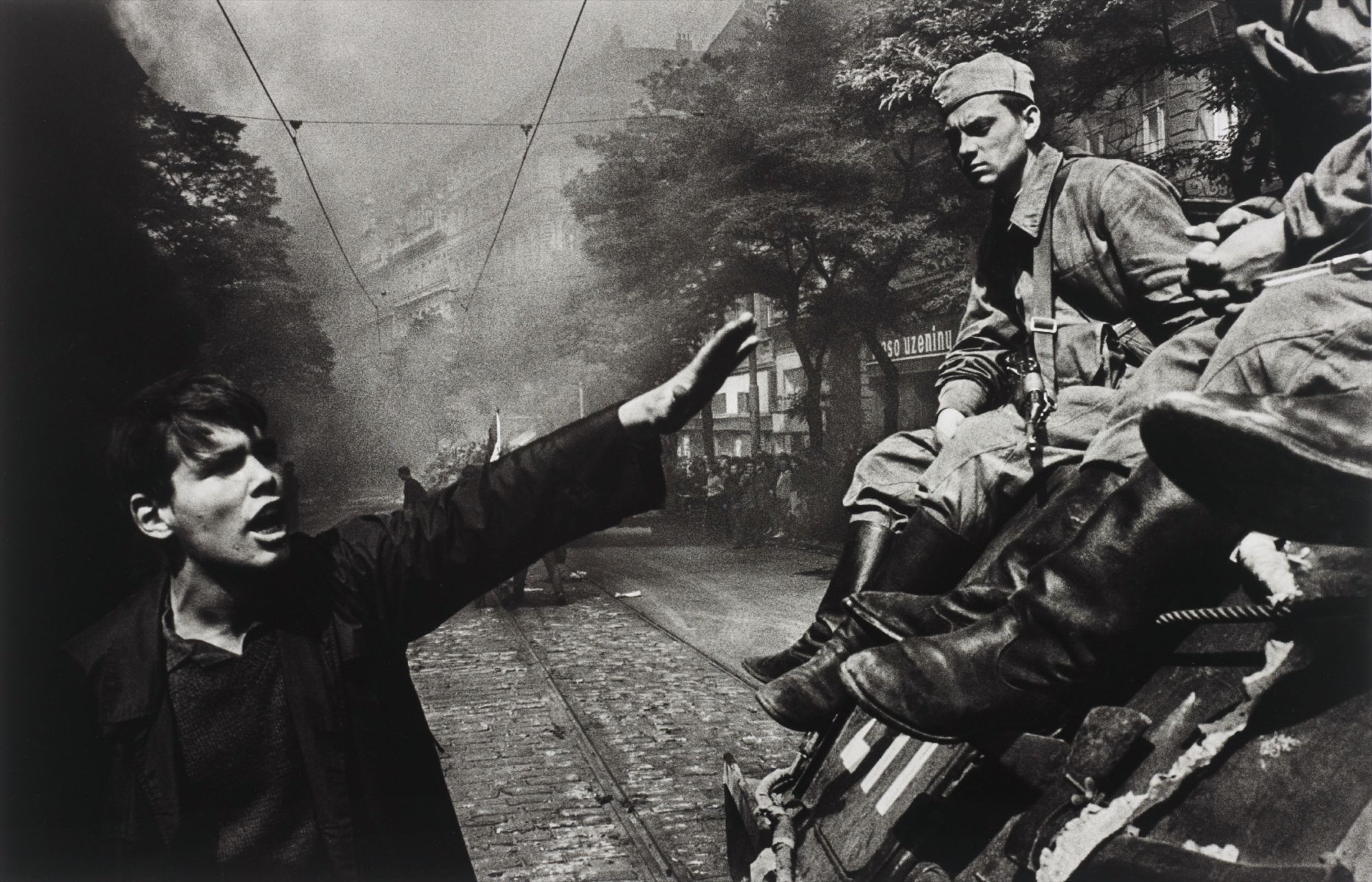 Josef Koudelka — Invasion by Warsaw Pact Troops, Prague, August