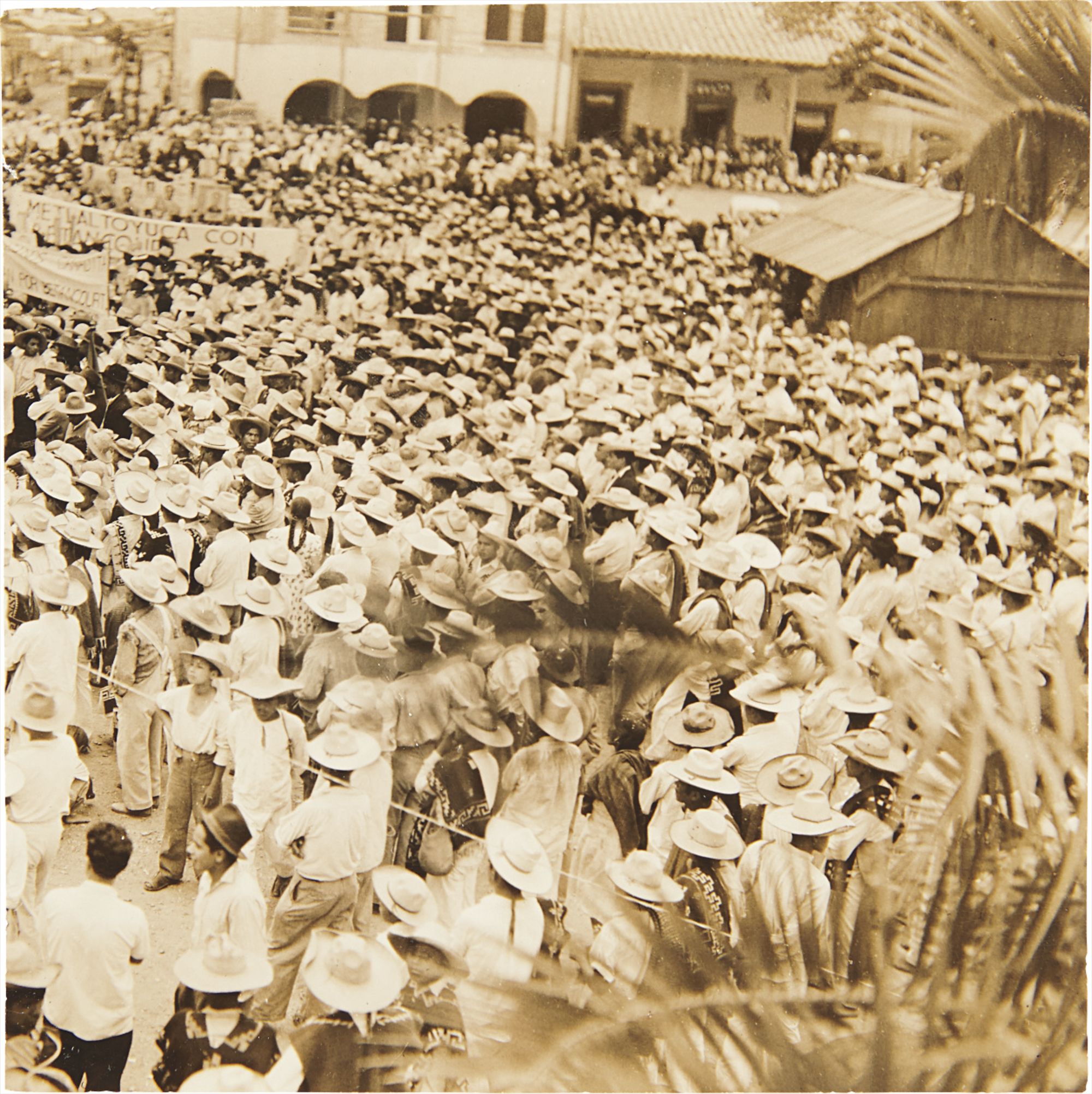 Demonstrations by campesinos, Mexico