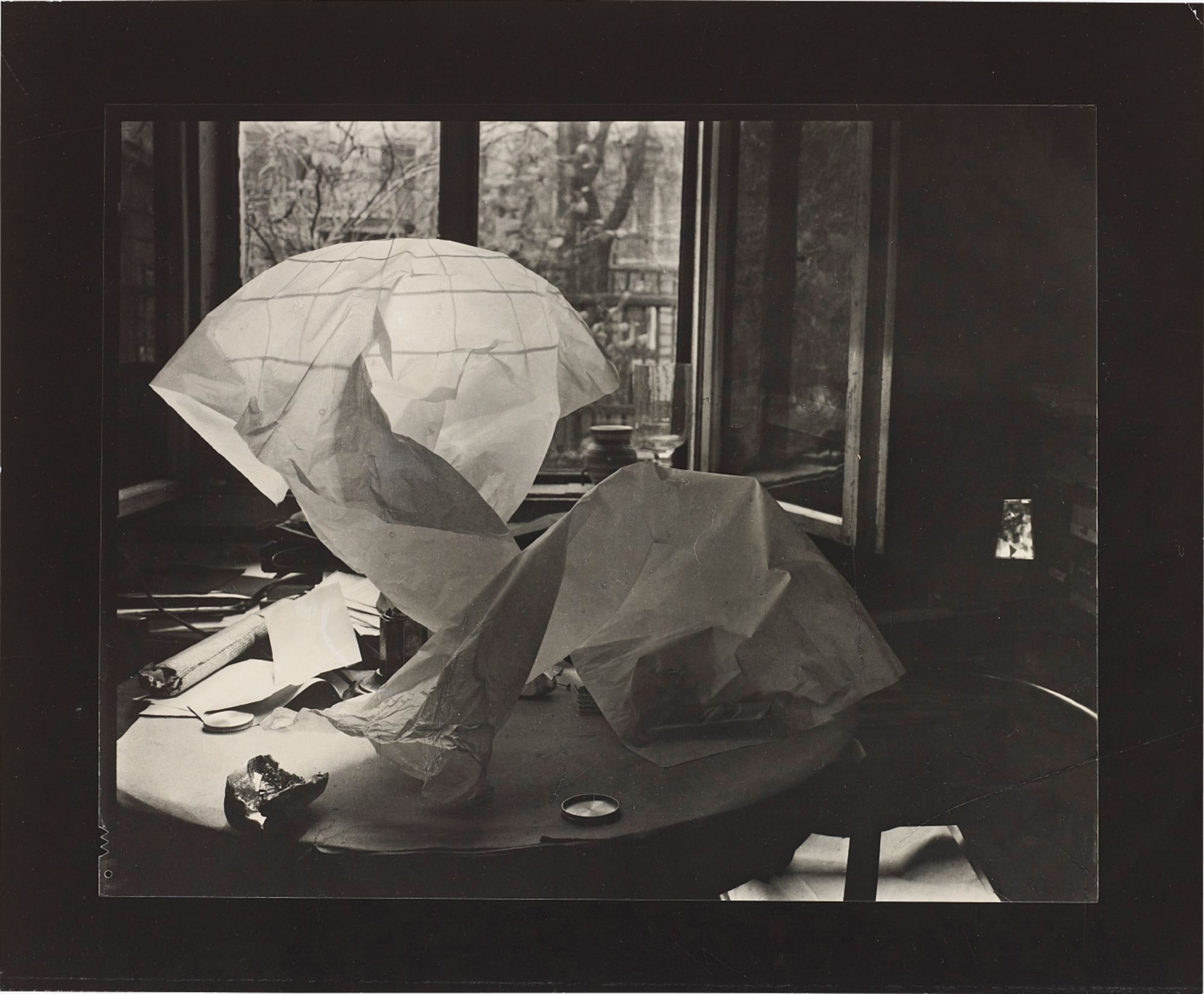 Josef Sudek — Paper Abstraction from the cycle, Paper Labyrinth