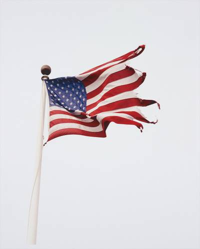 Flag at Snug Harbor, Montauk, New York