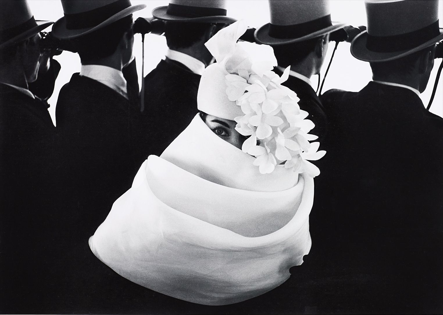 Frank Horvat — Givenchy Hat A, for Jardin des Modes, Paris