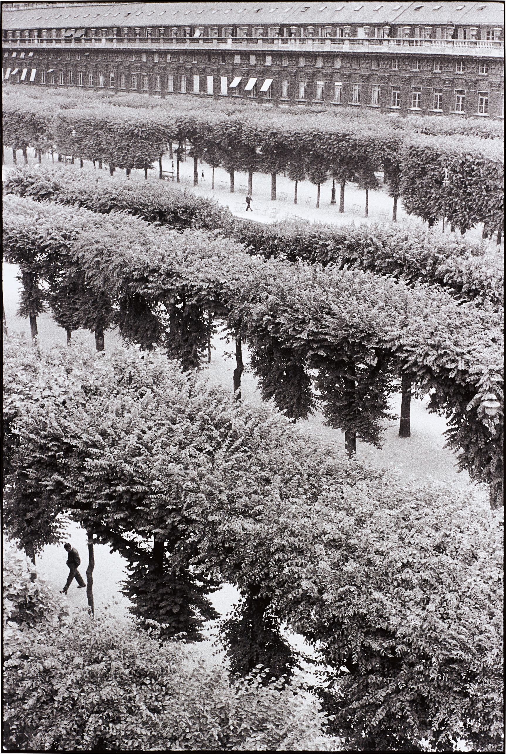 Henri Cartier-Bresson — The Palais Royal Gardens, Paris