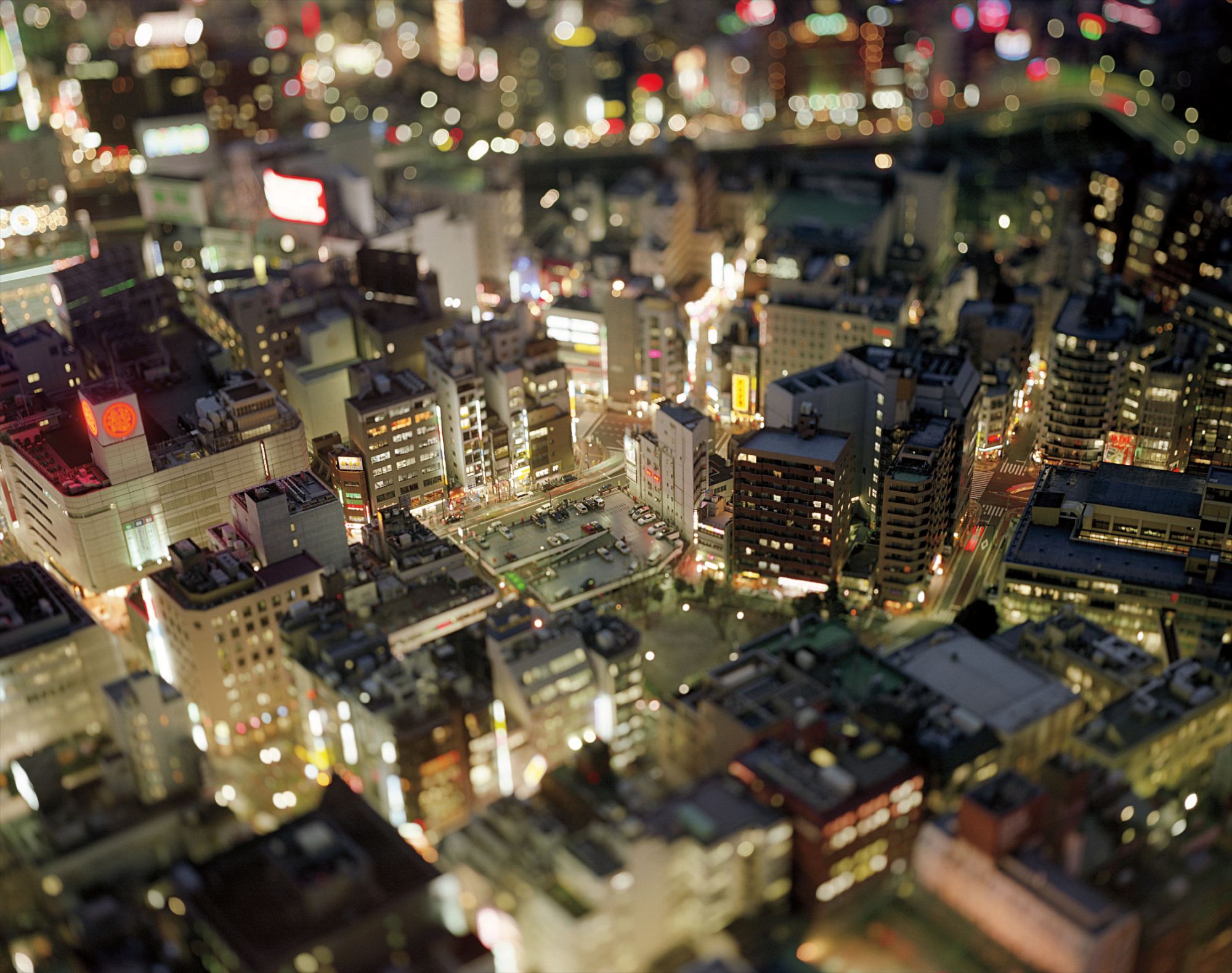 Tokyo Japan from Small Planet