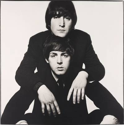 John Lennon and Paul McCartney, January