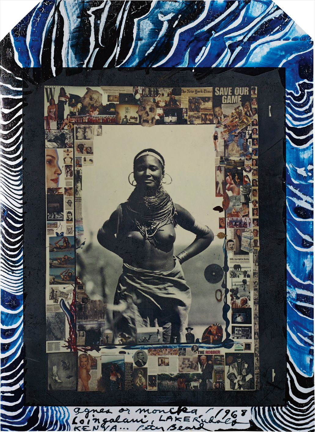 Peter Beard — Agnes of El Molo Bay, Loingalani, Lake Rudolf, Kenya