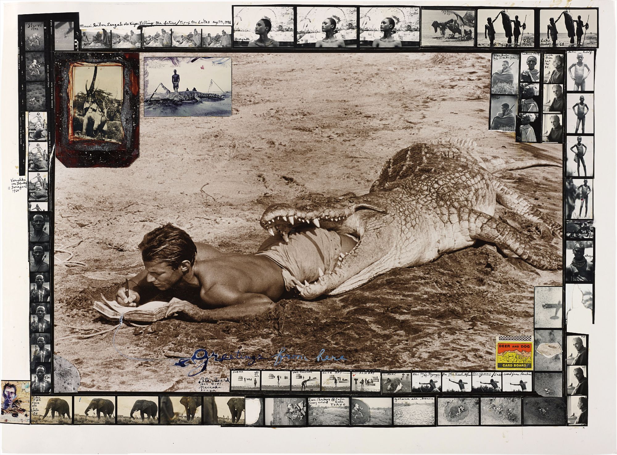 Peter Beard — I'll Write Whenever I Can, Koobi Fora, Lake Rudolf, Kenya