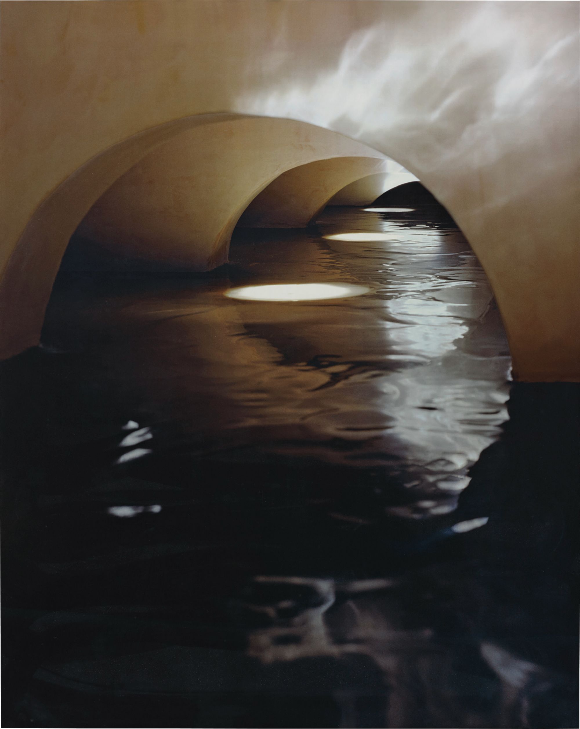 James Casebere — Four Flooded Arches from Right