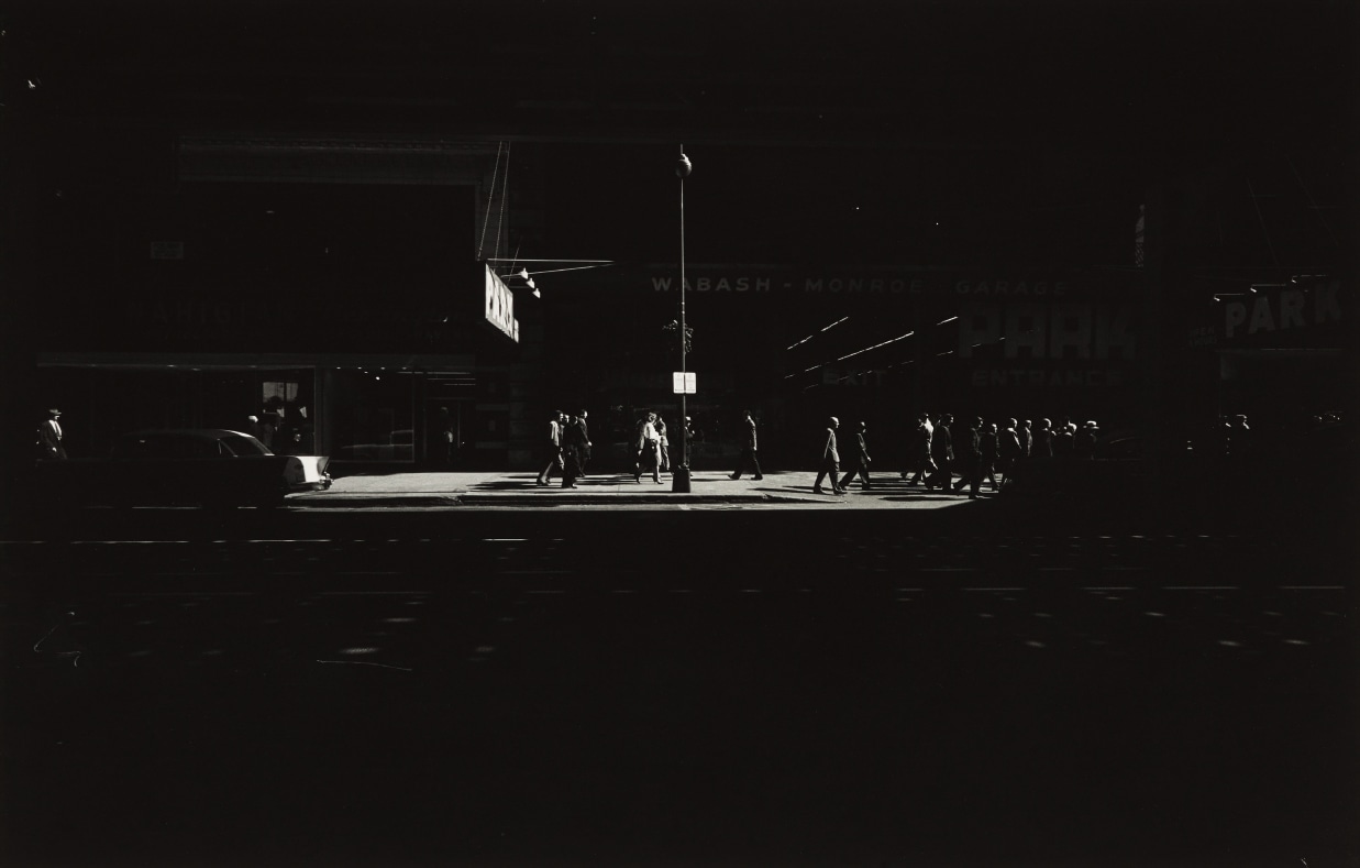 Harry Callahan — Wabash Avenue, Chicago