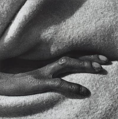 Blanketed man at the trading store, Hobeni, Bomvanaland, Transkei