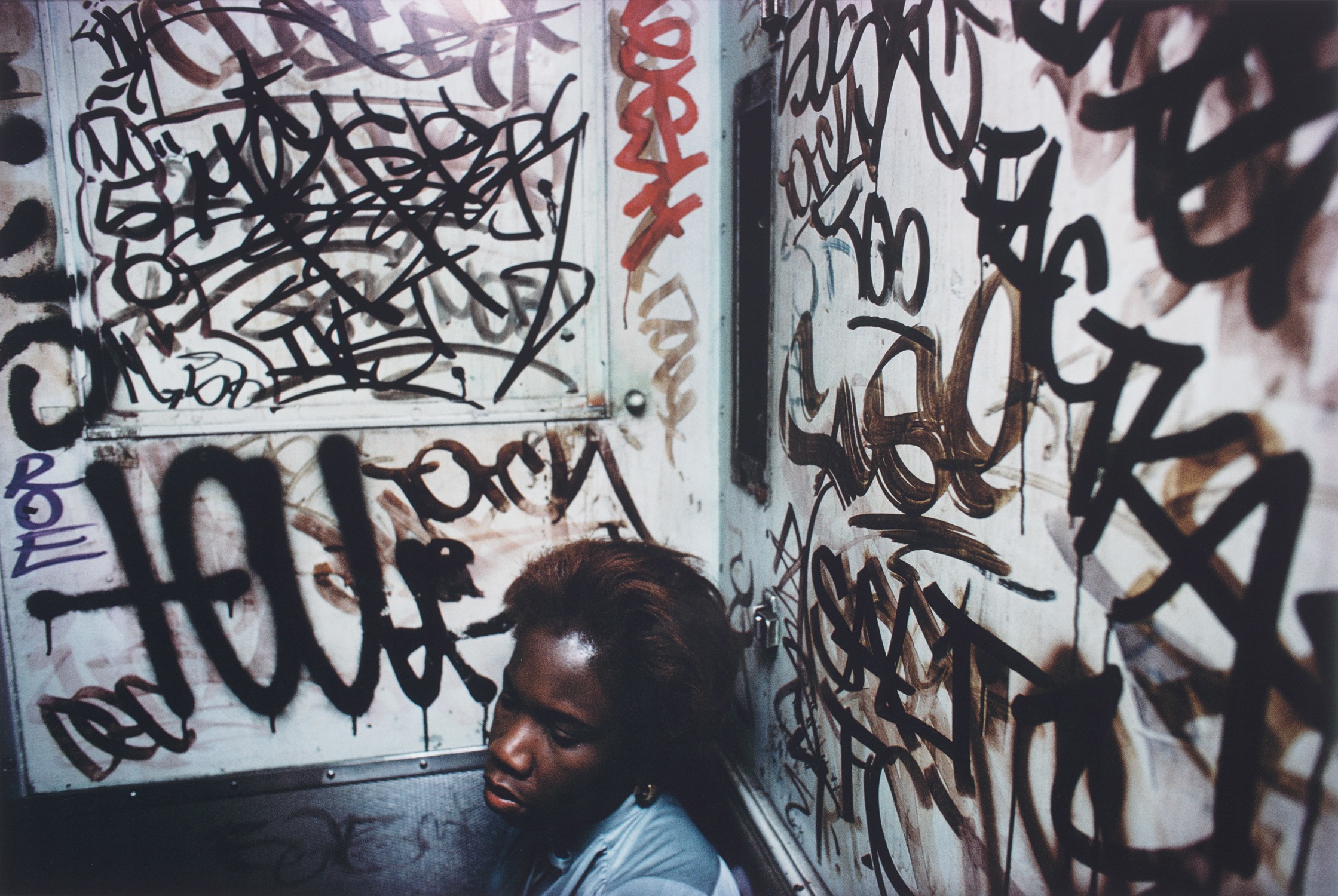 奈良原一高 Ikkō Narahara — Shadow of car driving through desert, Arizona from Where Time Has Vanished