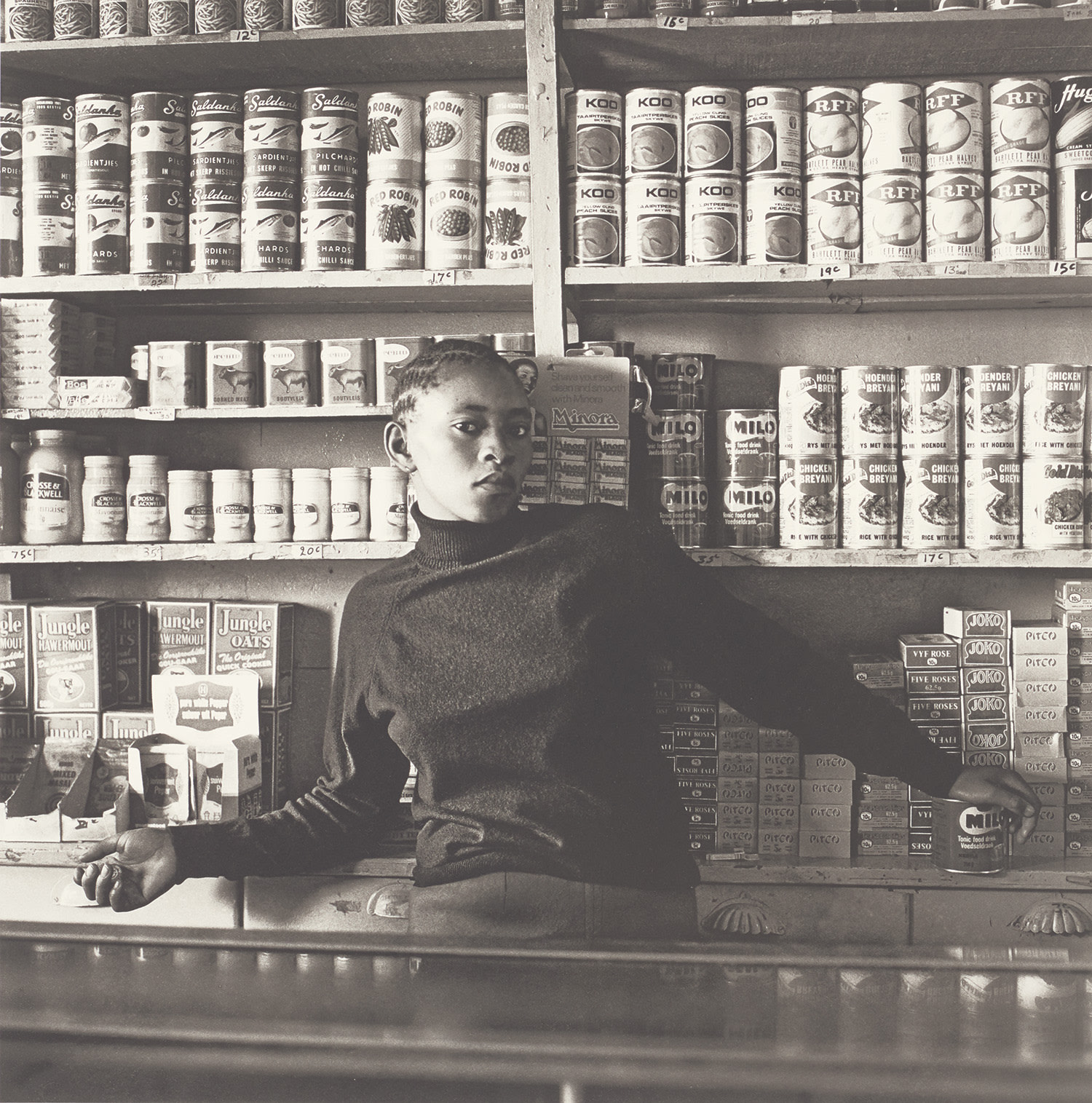 David Goldblatt — Shop assistant, Orlando West, Soweto