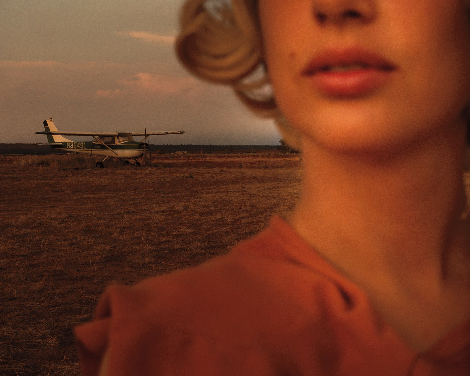 Tania Franco Klein — Plane (Self-portrait) from Proceed To The Route