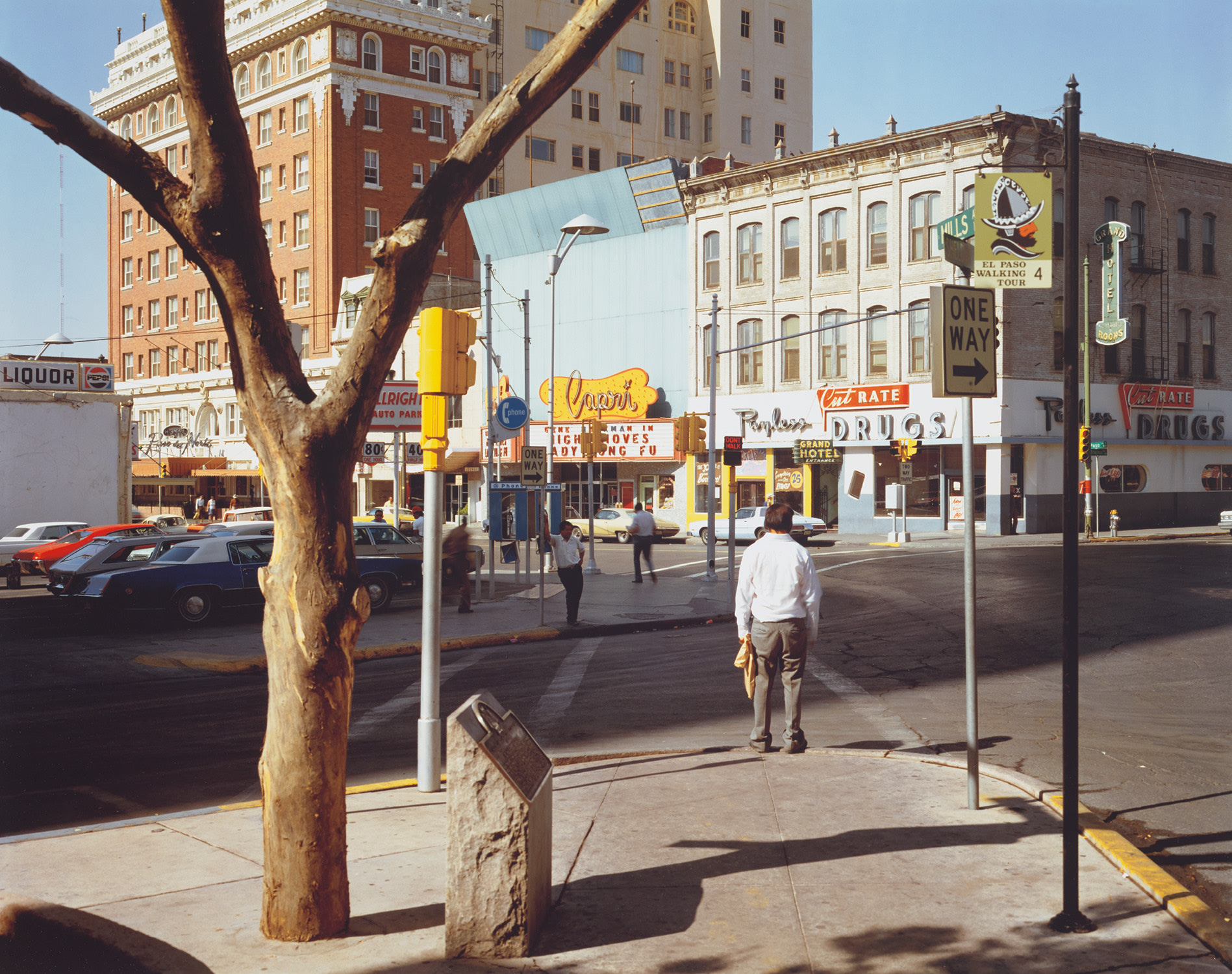 Stephen Shore — El Paso Street, El Paso, Texas, July 5, 1975