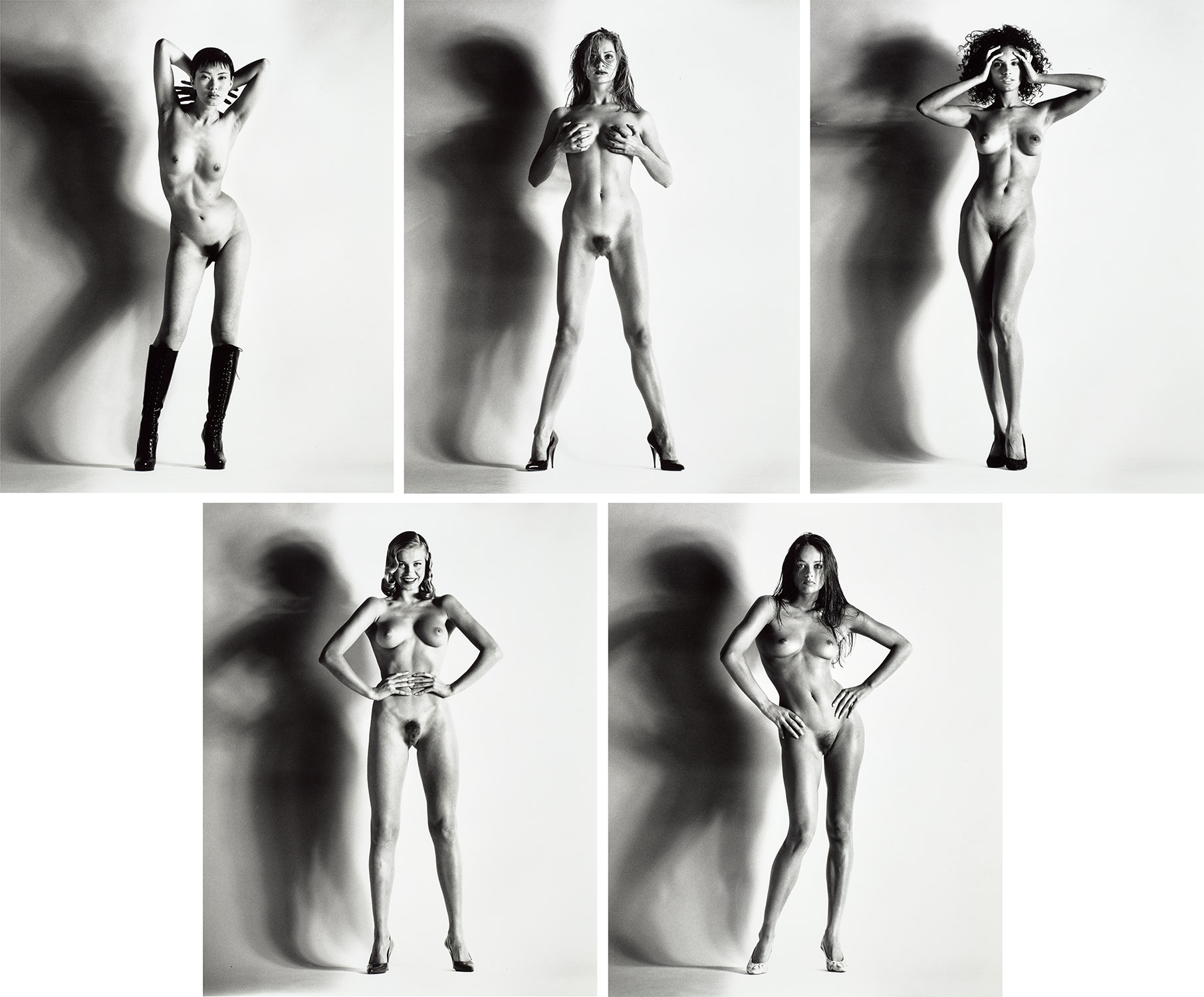 Big Nude: Yuko, Camilla, Raquel, Una and Verina
