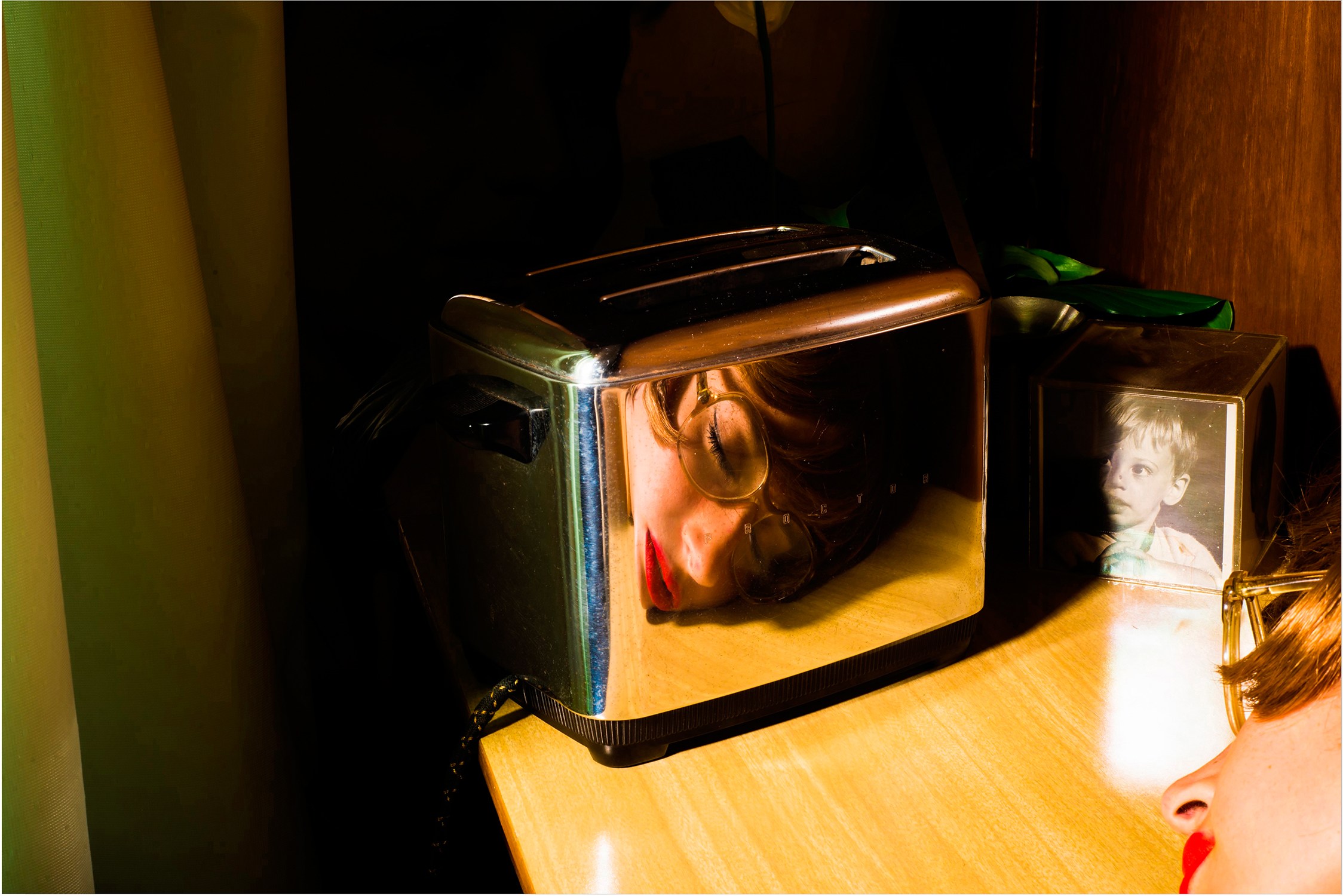Tania Franco Klein — Toaster, (Self-portrait) from Our Life in the Shadows