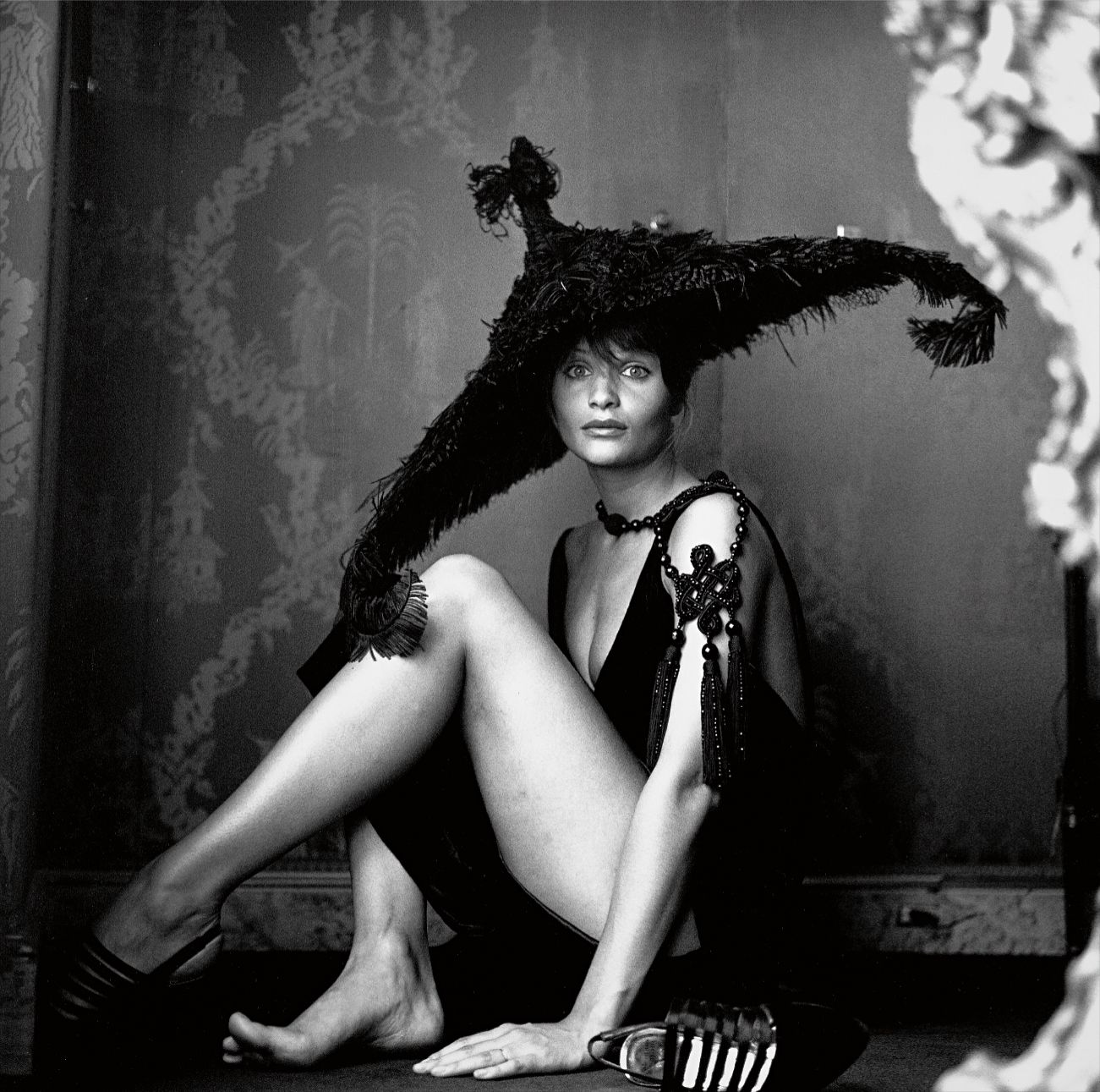 Michel Comte — Helena Christensen in Haute Couture by Valentino, Paris