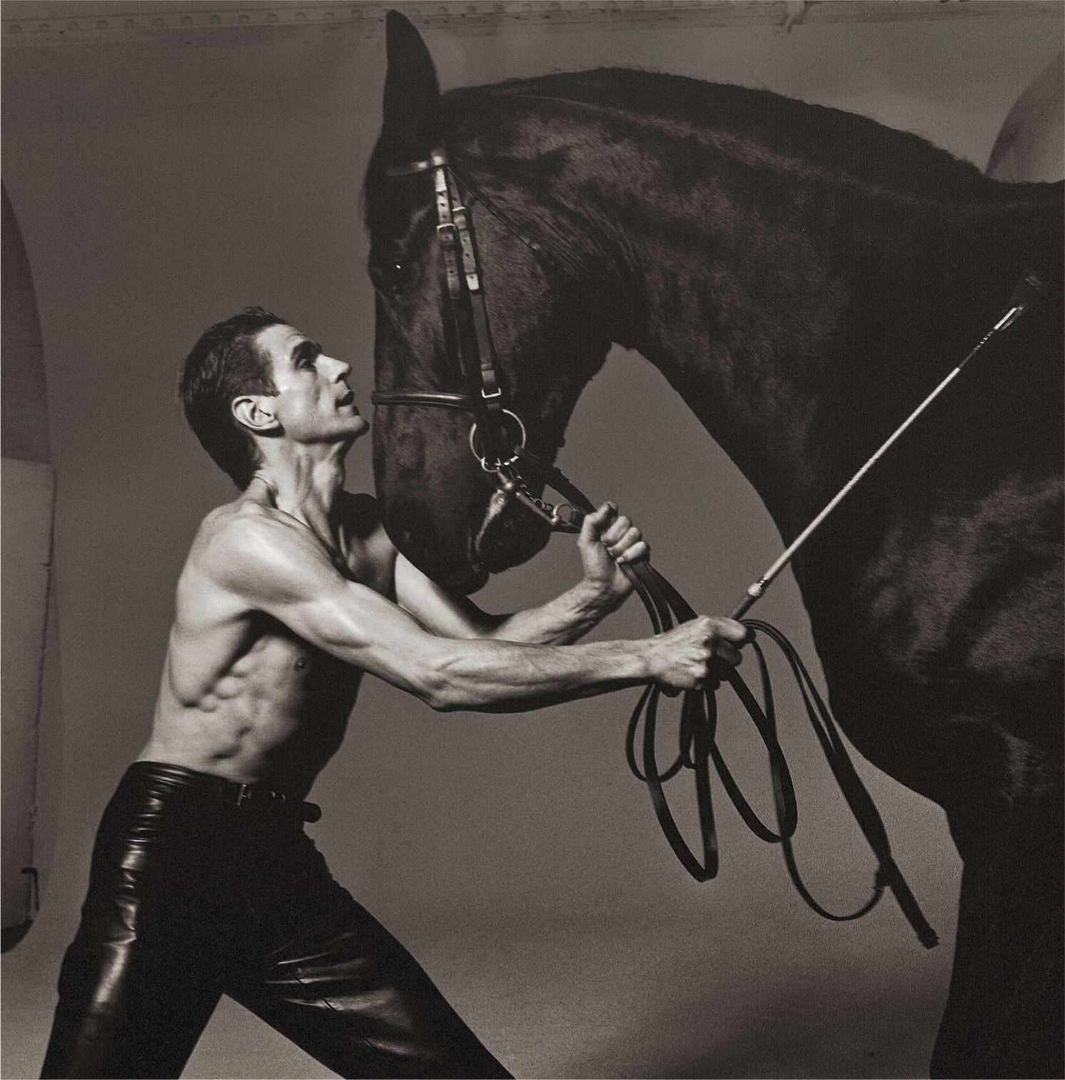 Michel Comte — Jeremy Irons with horse (Interview) London