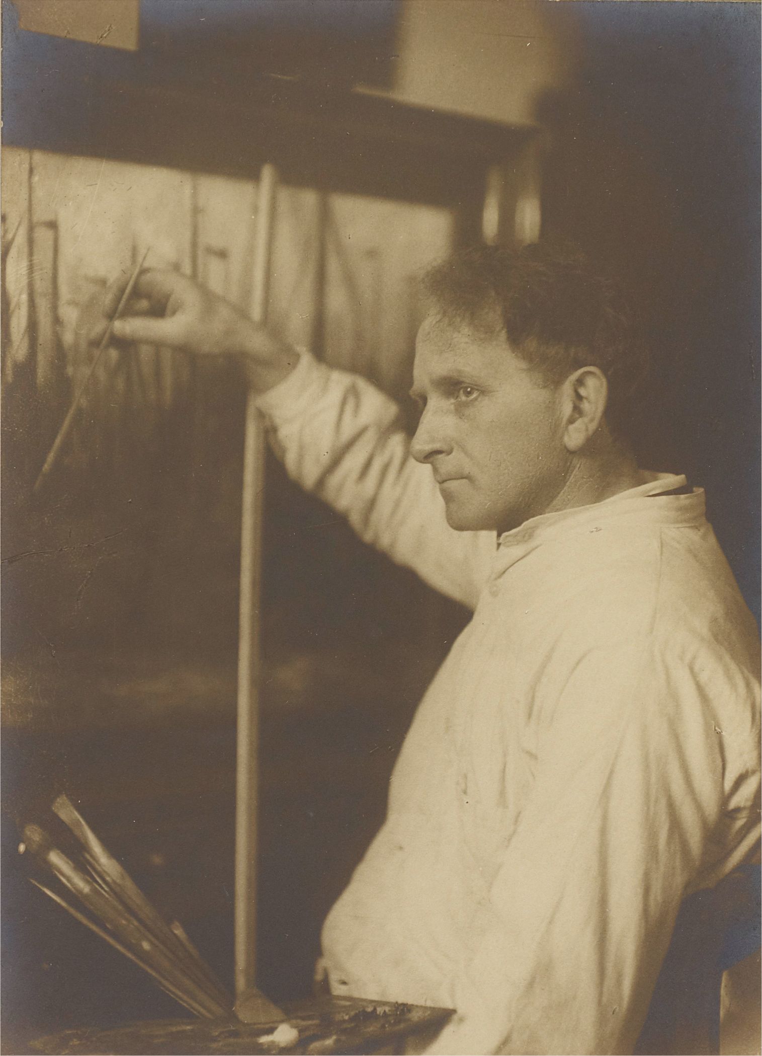 August Sander — Selbstbildnis (Self portrait), Cologne