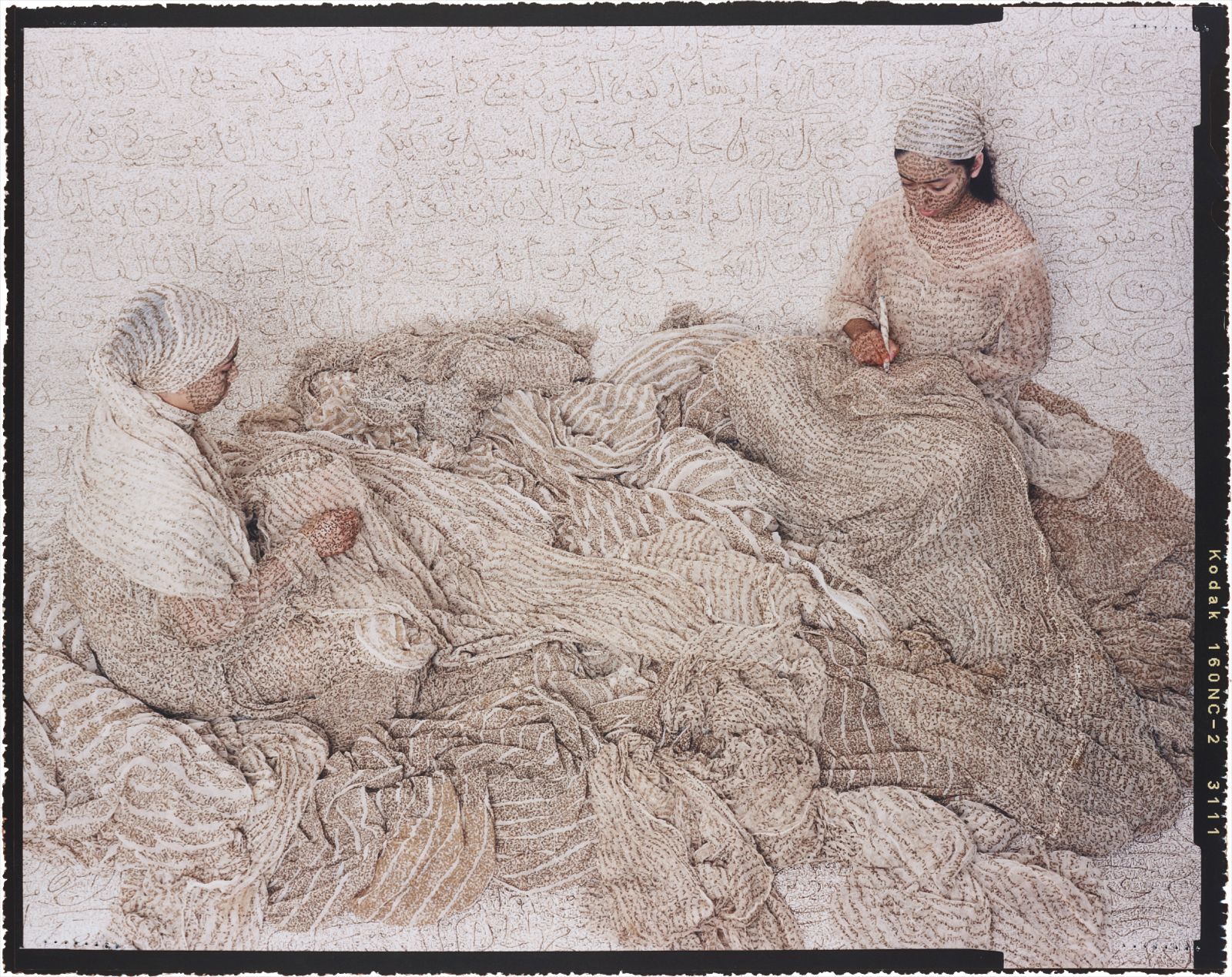 Lalla Essaydi — Les Femmes du Maroc: Harem Women Writing