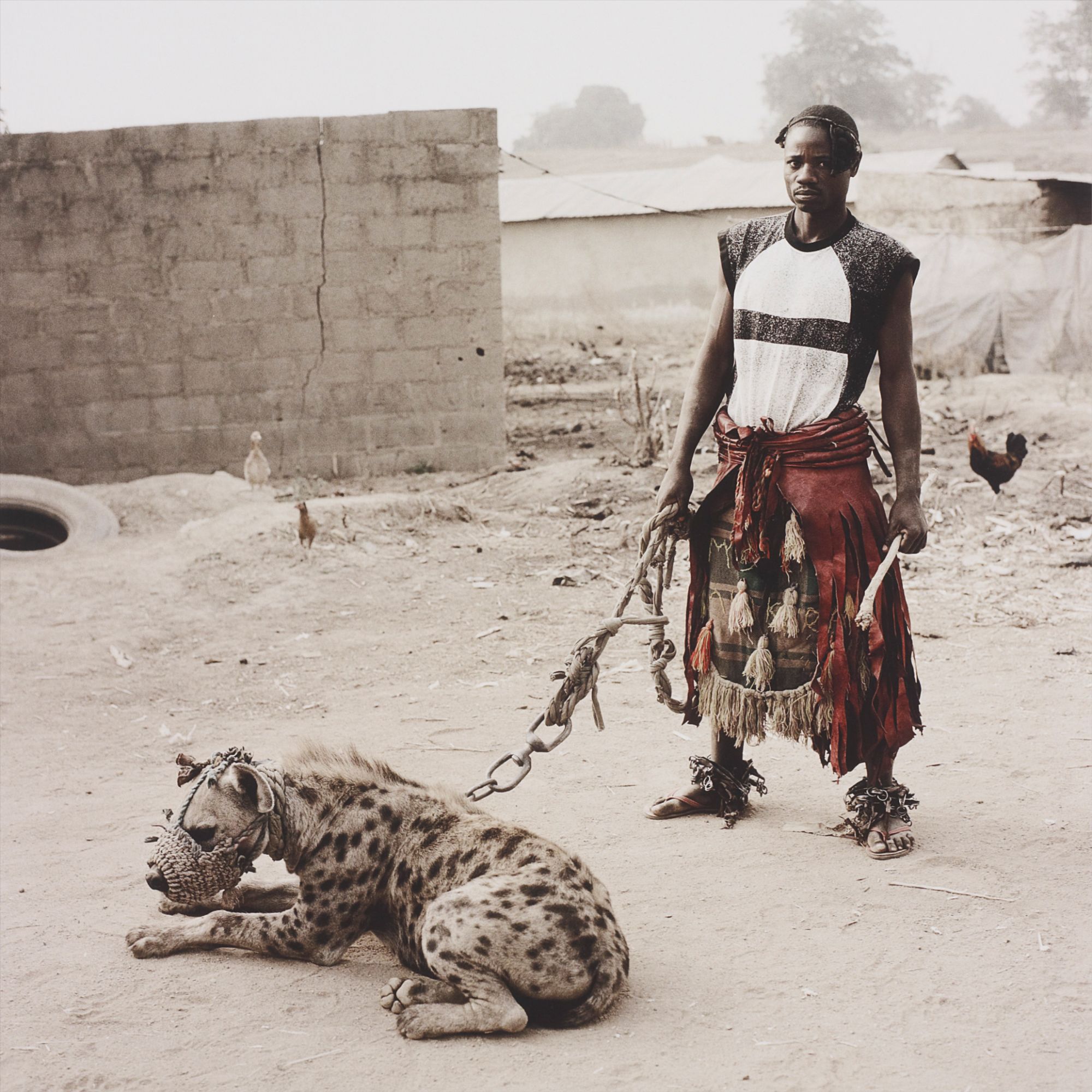Pieter Hugo — Mallam Mantari Lamal with Mainasara, Abuja, Nigeria from ‘Gadawan Kura’ – The Hyena Men