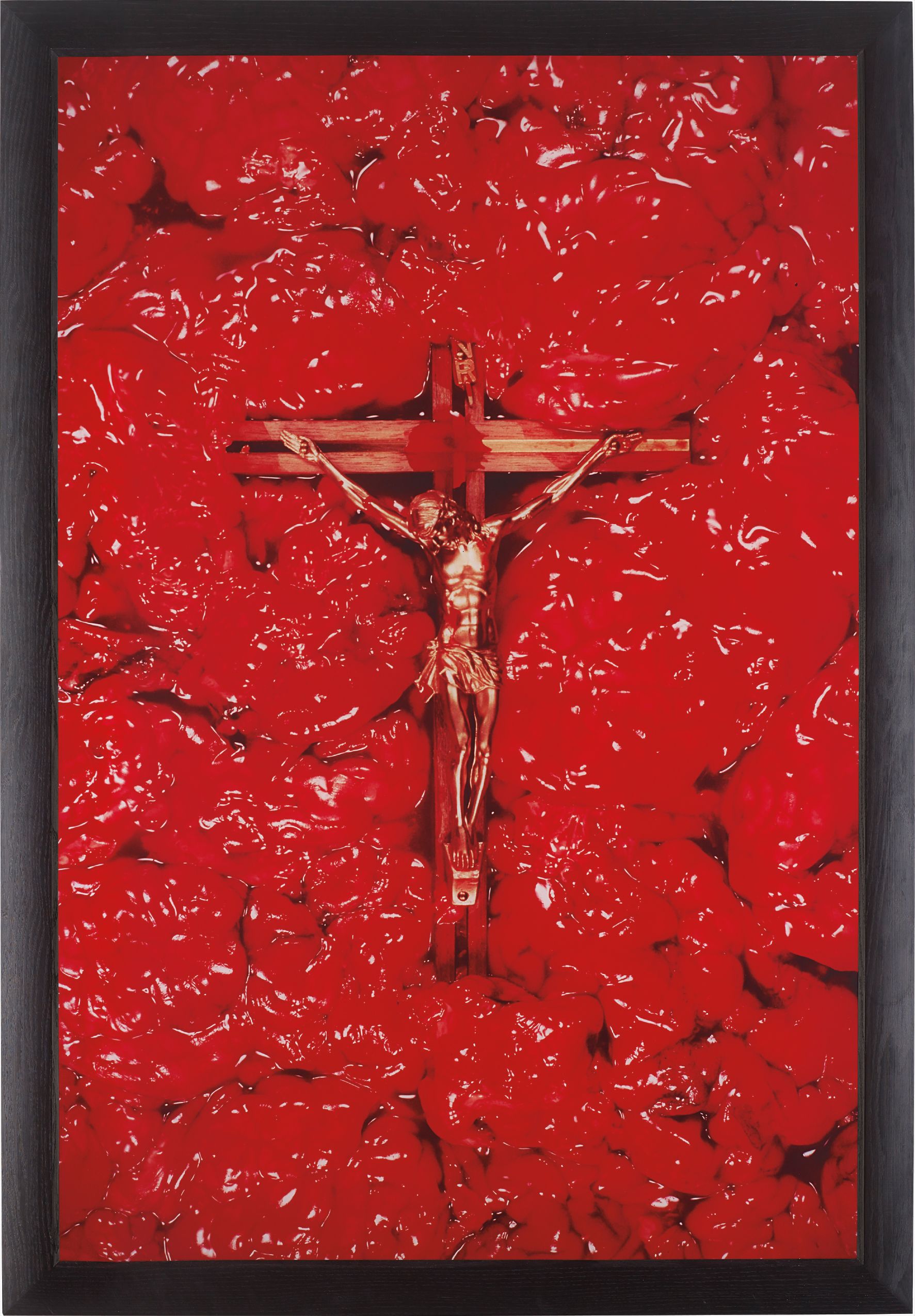 Andres Serrano — Gold Christ