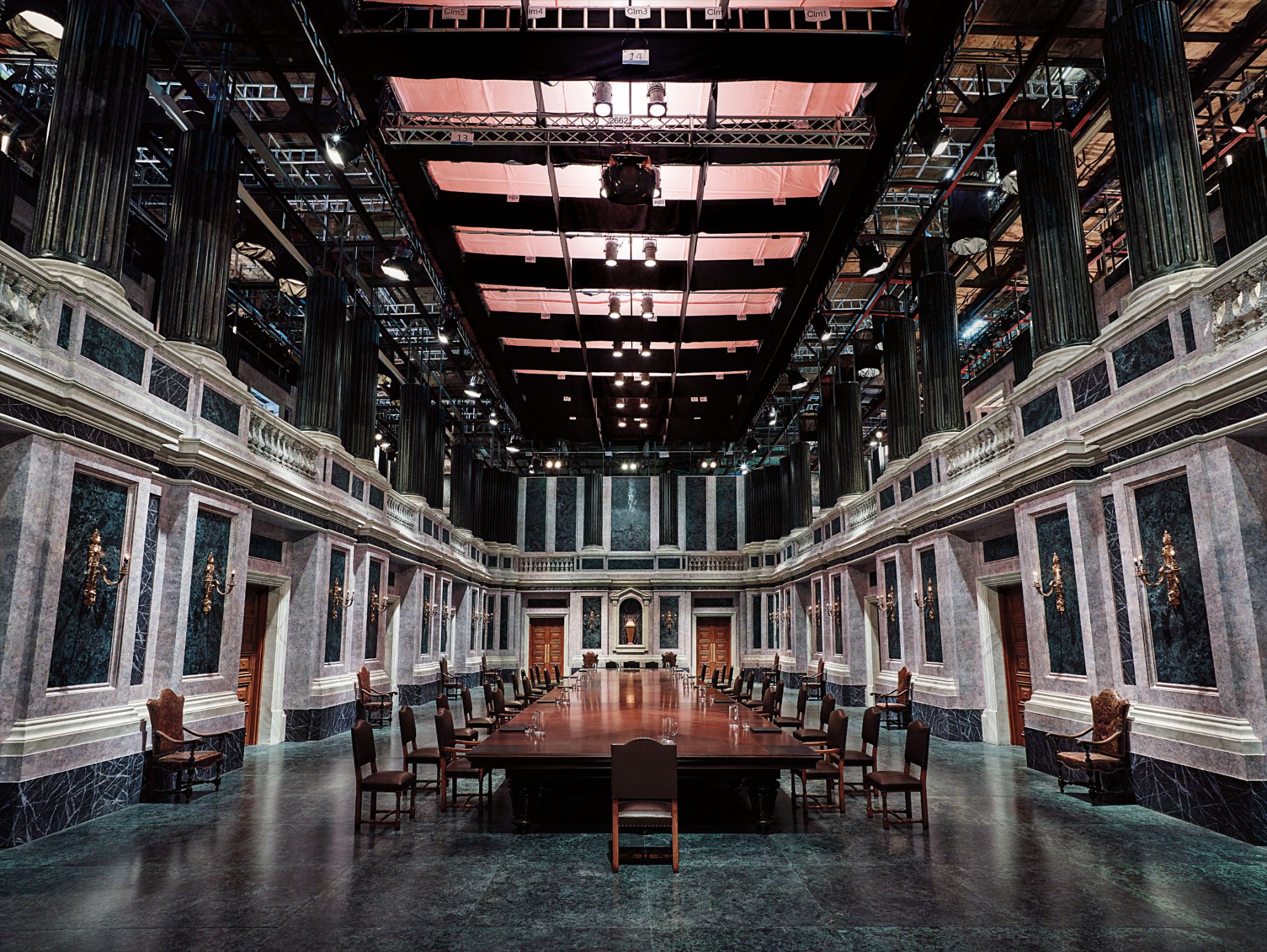 Anderson & Low — Palazzo, Rome from On the Set of James Bond's Spectre