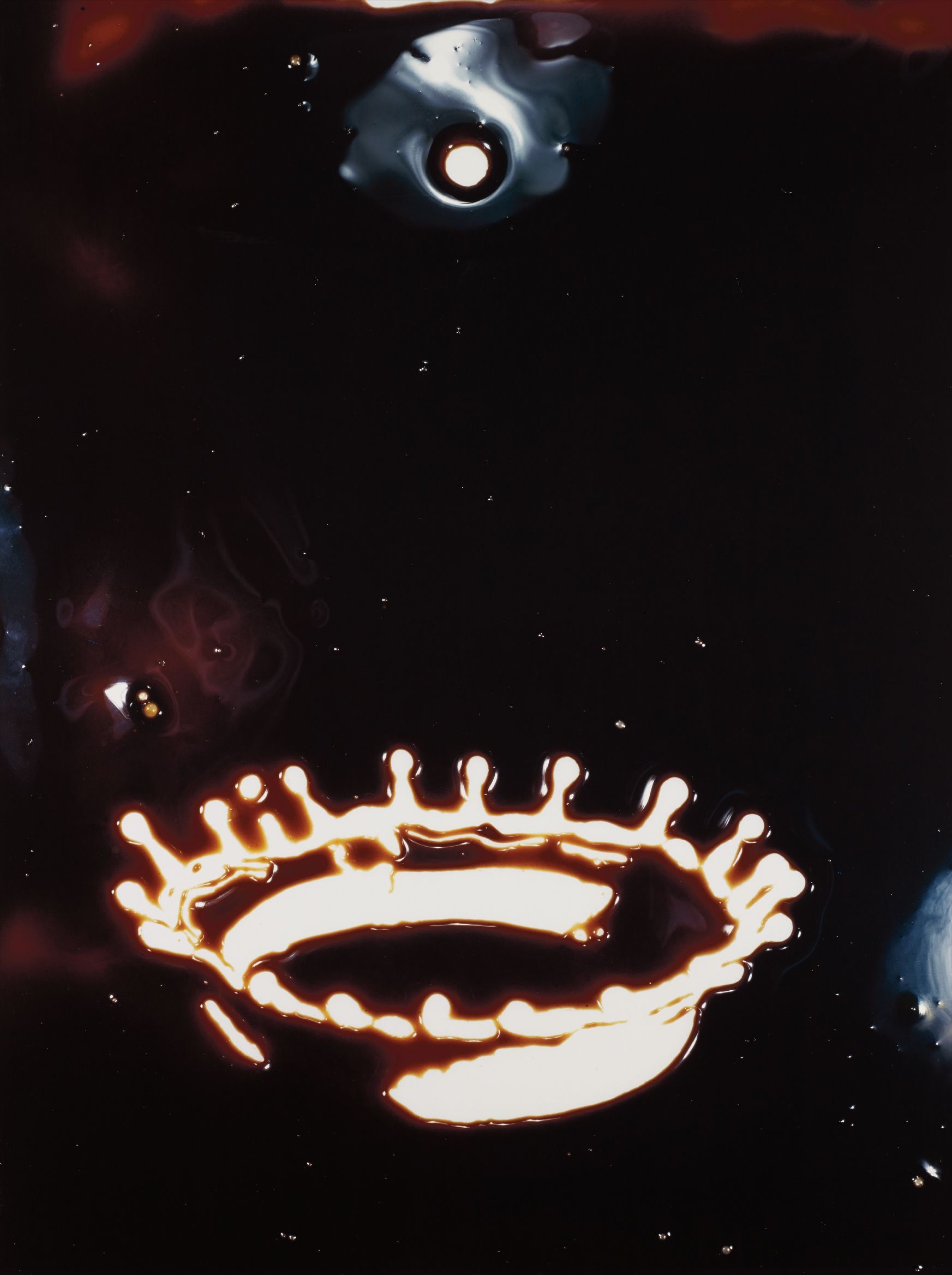 Vik Muniz — Milk Drop, after Dr Harold Edgerton from Pictures of Chocolate