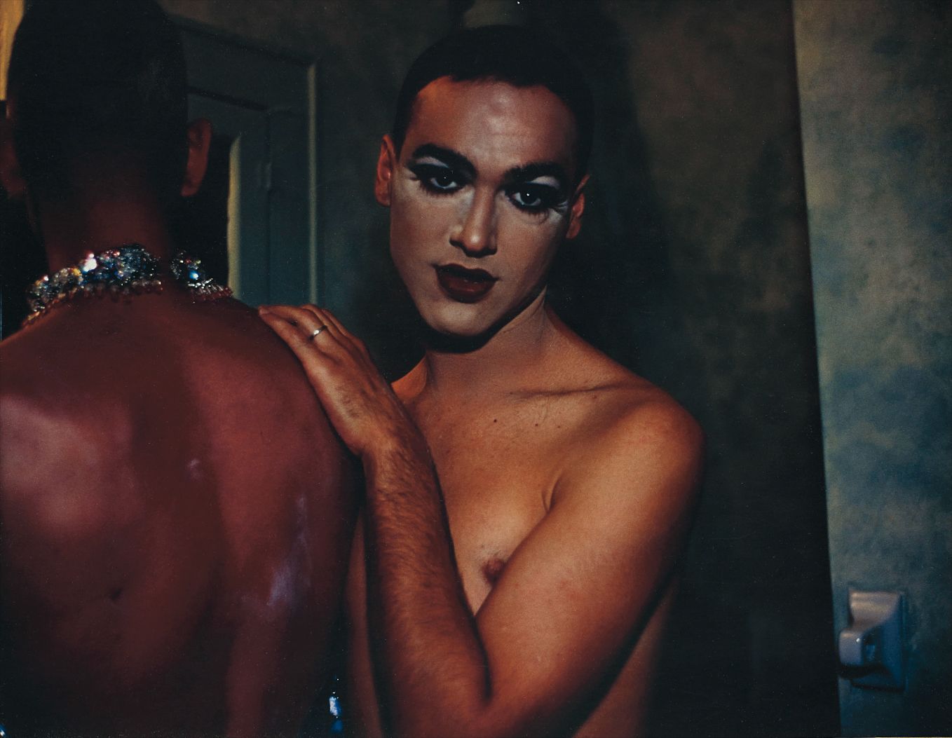 Nan Goldin — Jimmy Paulette and Tabboo! in the bathroom, NYC