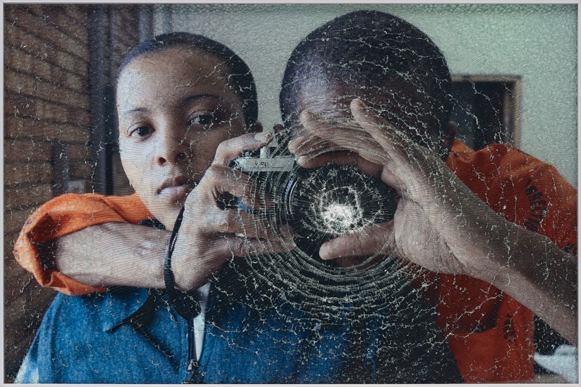 Mikhael Subotzky — Maplank and Naomi, Pollsmoor Maximum Security Prison from Die Vier Hoeke